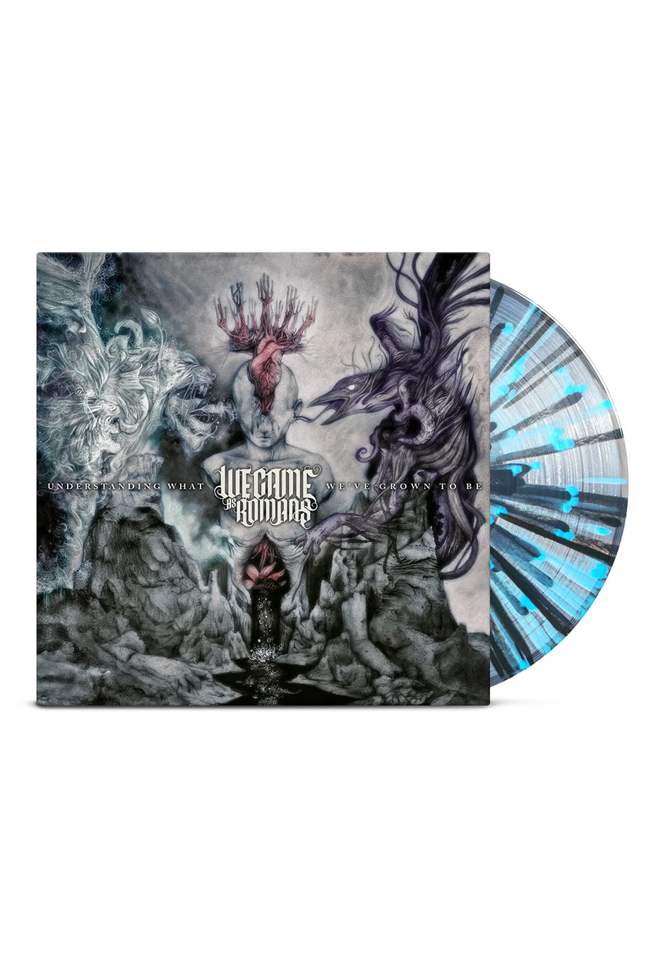 We Came As Romans - Understanding What We've Grown To Be Ltd. Clear w/ Black/Blue - Splattered Vinyl | Neutral-Image