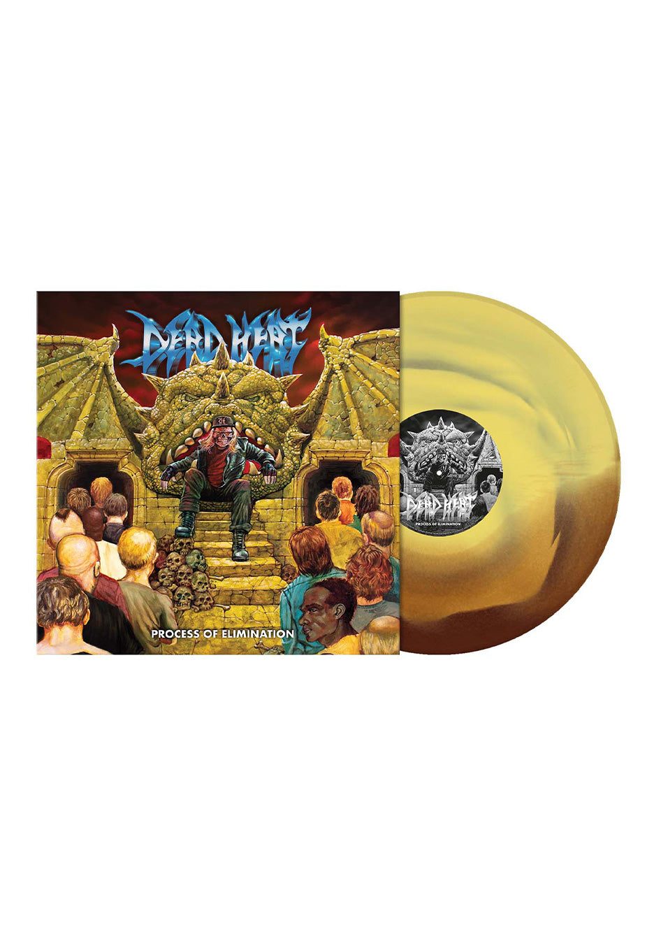 Dead Heat - Process Of Elimination Ltd. Yellow/Brown Merge - Colored Vinyl | Neutral-Image