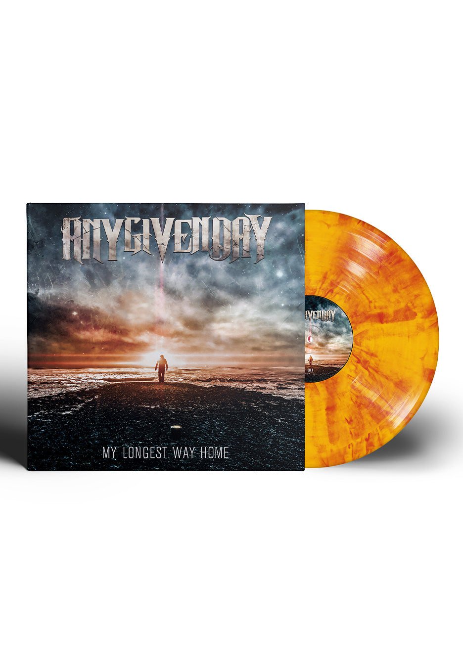 Any Given Day - My Long Way Home Ltd. Yellow/Red - Marbled Vinyl | Neutral-Image