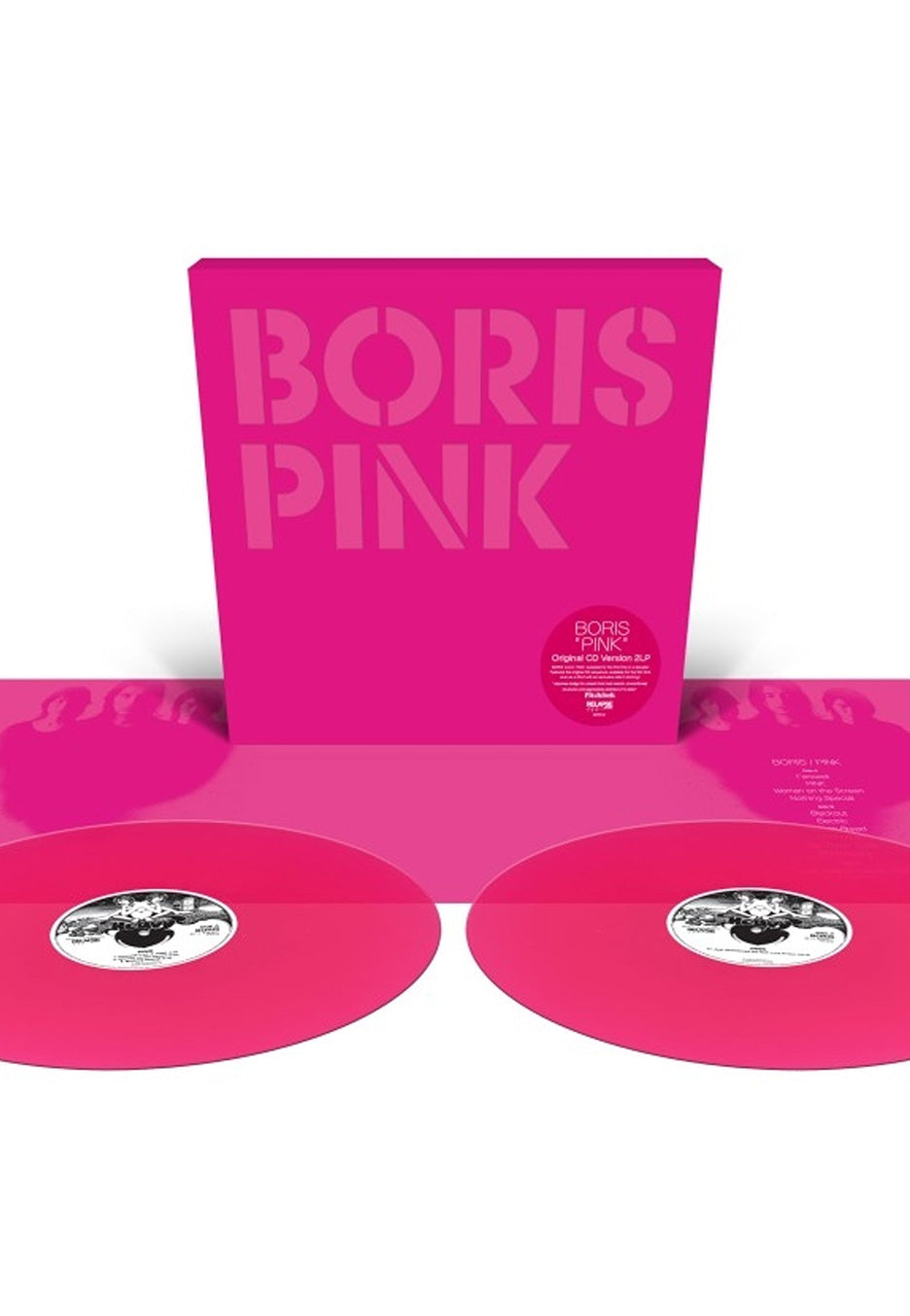 Boris Pink (20th Anniversary) Ltd. Neon Magenta - Colored 2 Vinyl ...