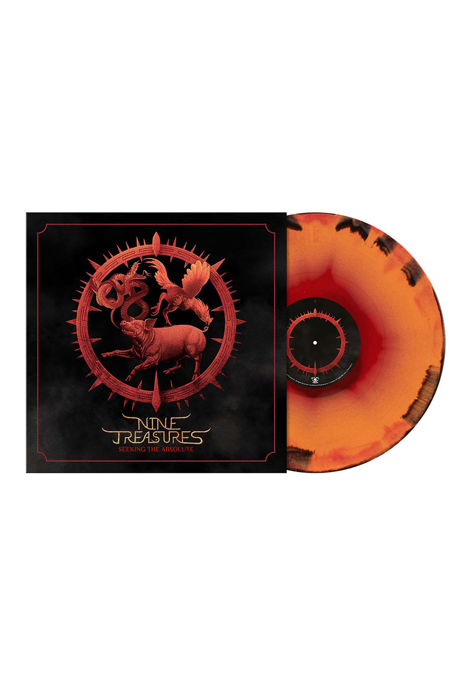 Nine Treasures - Seeking The Absolute Ltd. Orange Black Melt - Colored Vinyl | Neutral-Image
