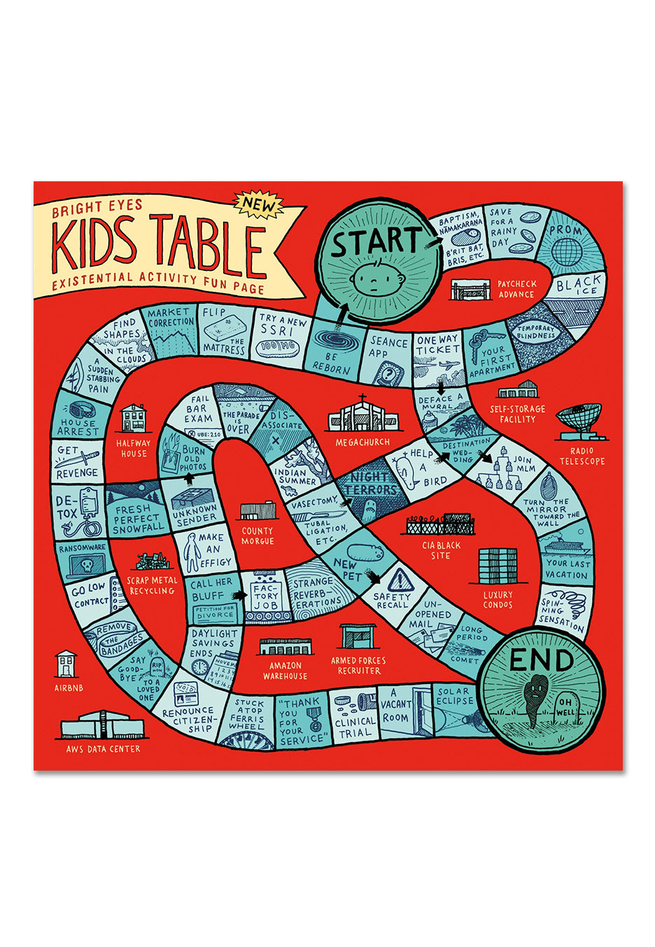 Bright Eyes - Kids Table EP - Vinyl | Neutral-Image