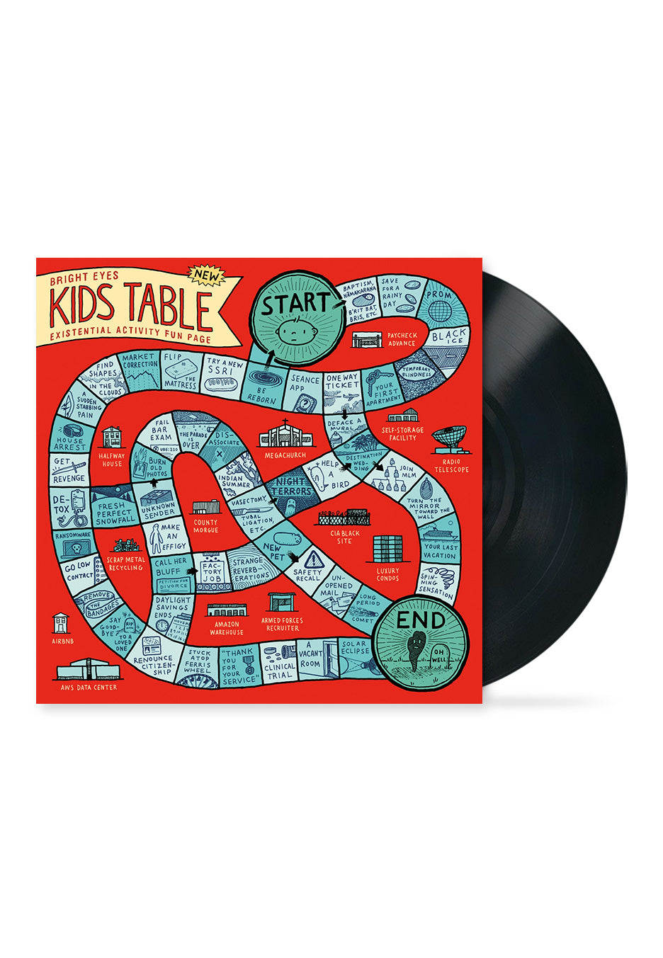 Bright Eyes - Kids Table EP - Vinyl | Neutral-Image