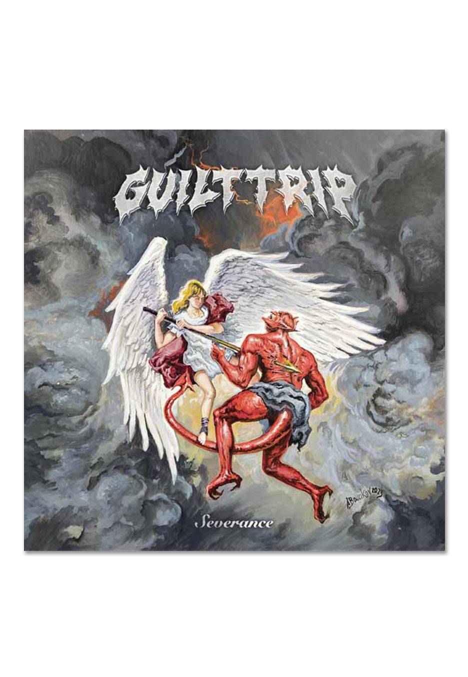 Guilt Trip - Severance Ltd. Red - Splattered Vinyl | Neutral-Image
