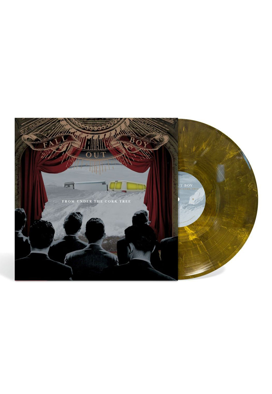 Fall Out Boy - From Under The Cork Tree Black Iced + Gold - Indie Excluisve Vinyl | Neutral-Image