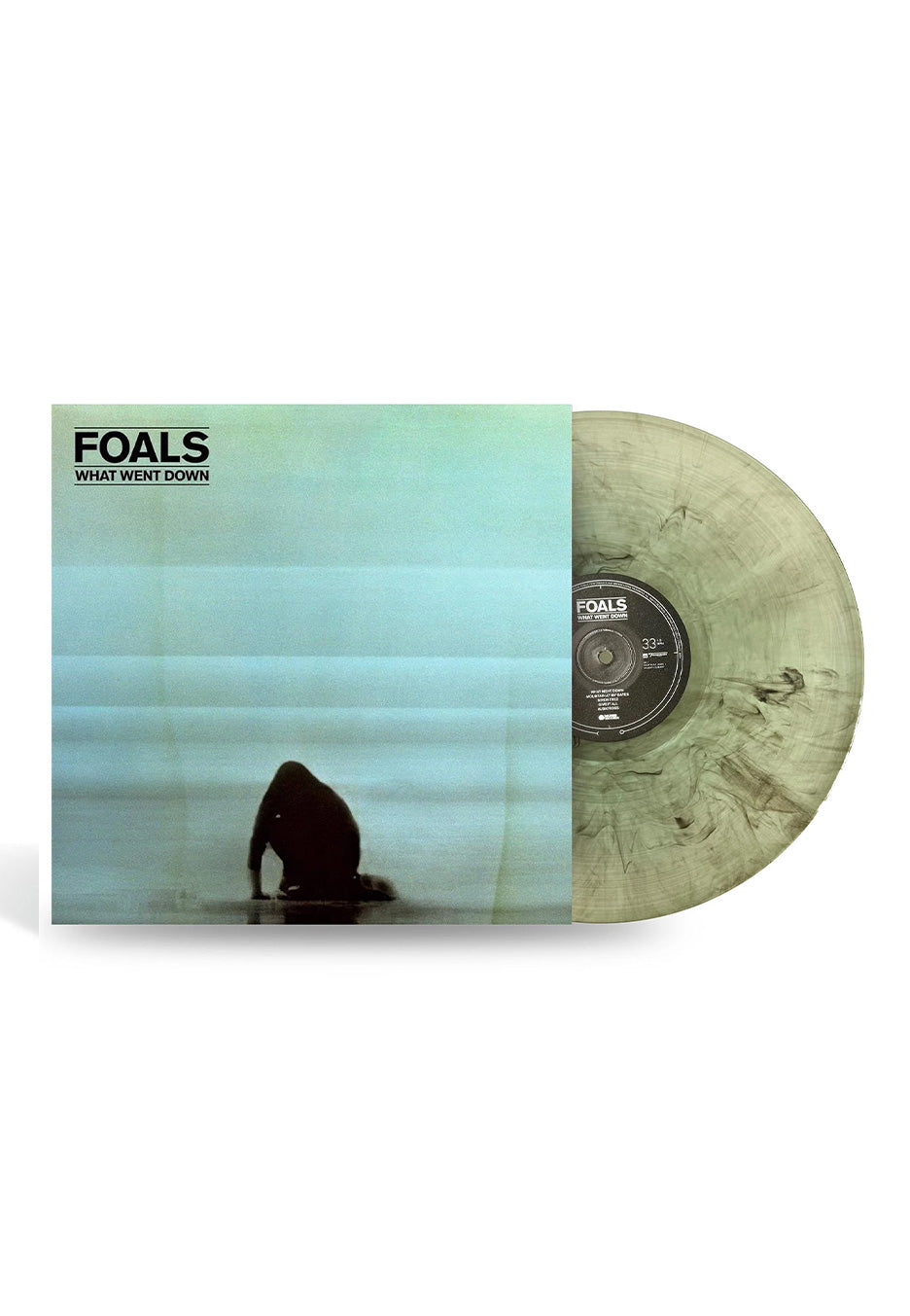 Foals - What Went Down Ltd. Clear/Black - Colored Vinyl | Neutral-Image