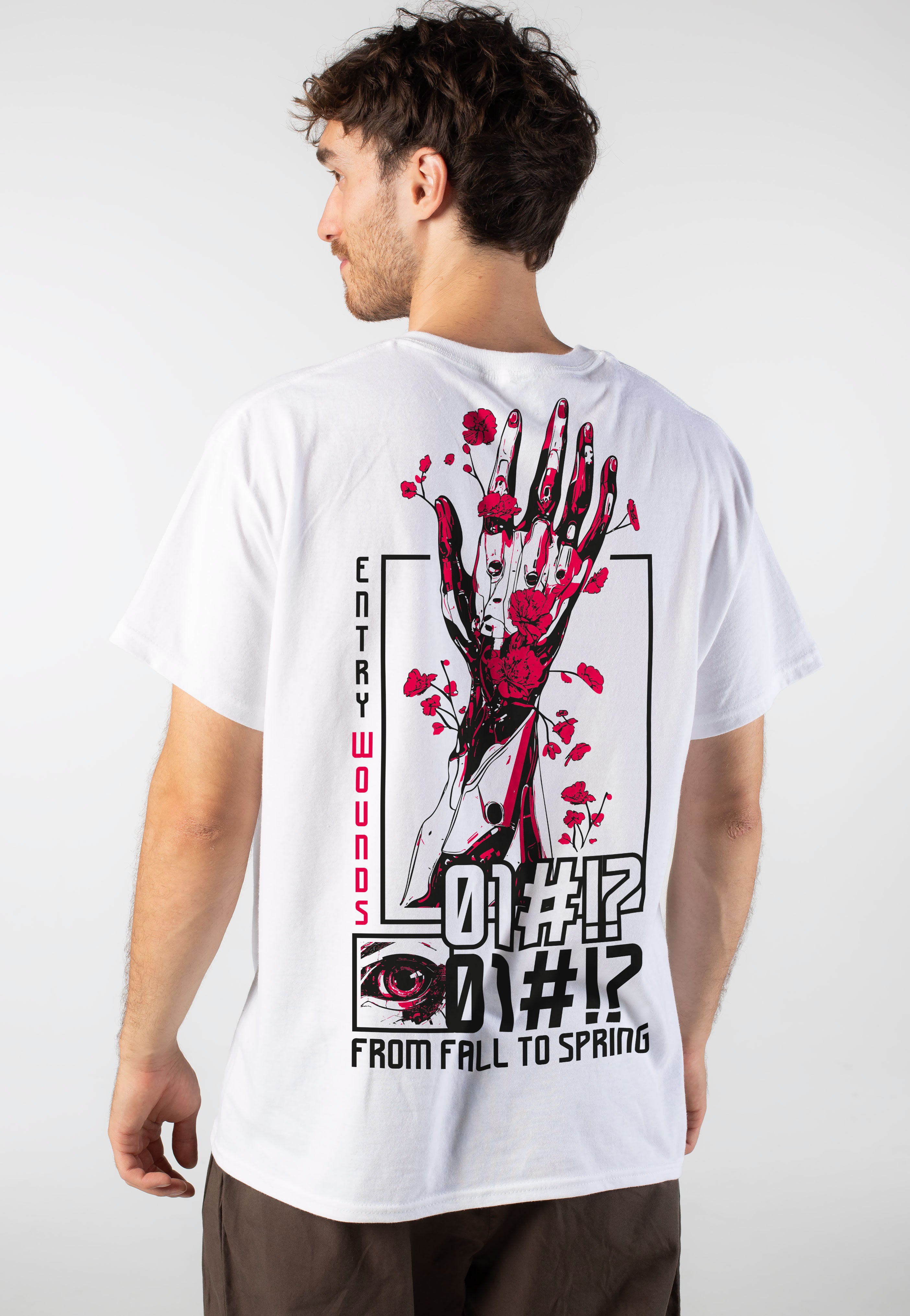 From Fall To Spring - Entry Wounds White - T-Shirt | Men-Image