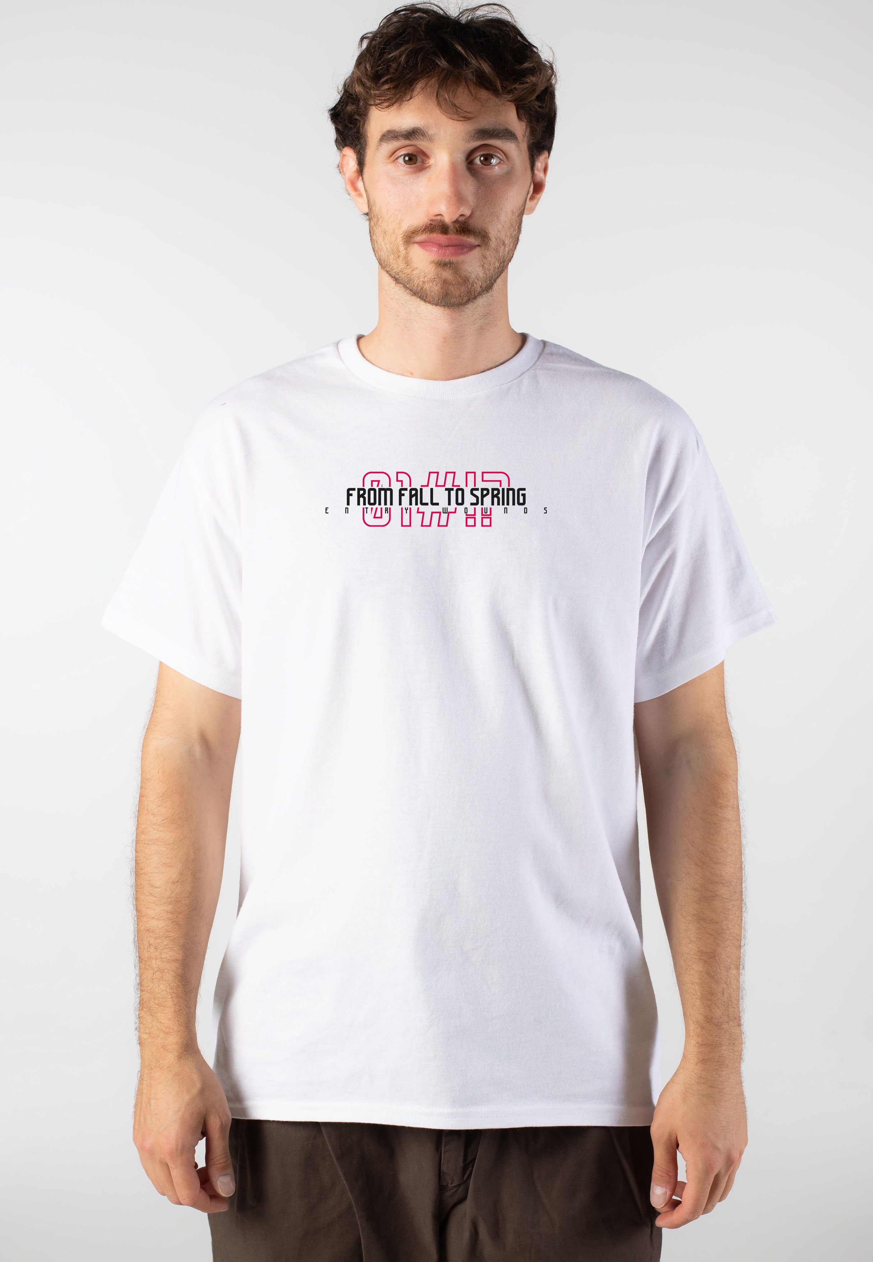 From Fall To Spring - Entry Wounds White - T-Shirt | Men-Image