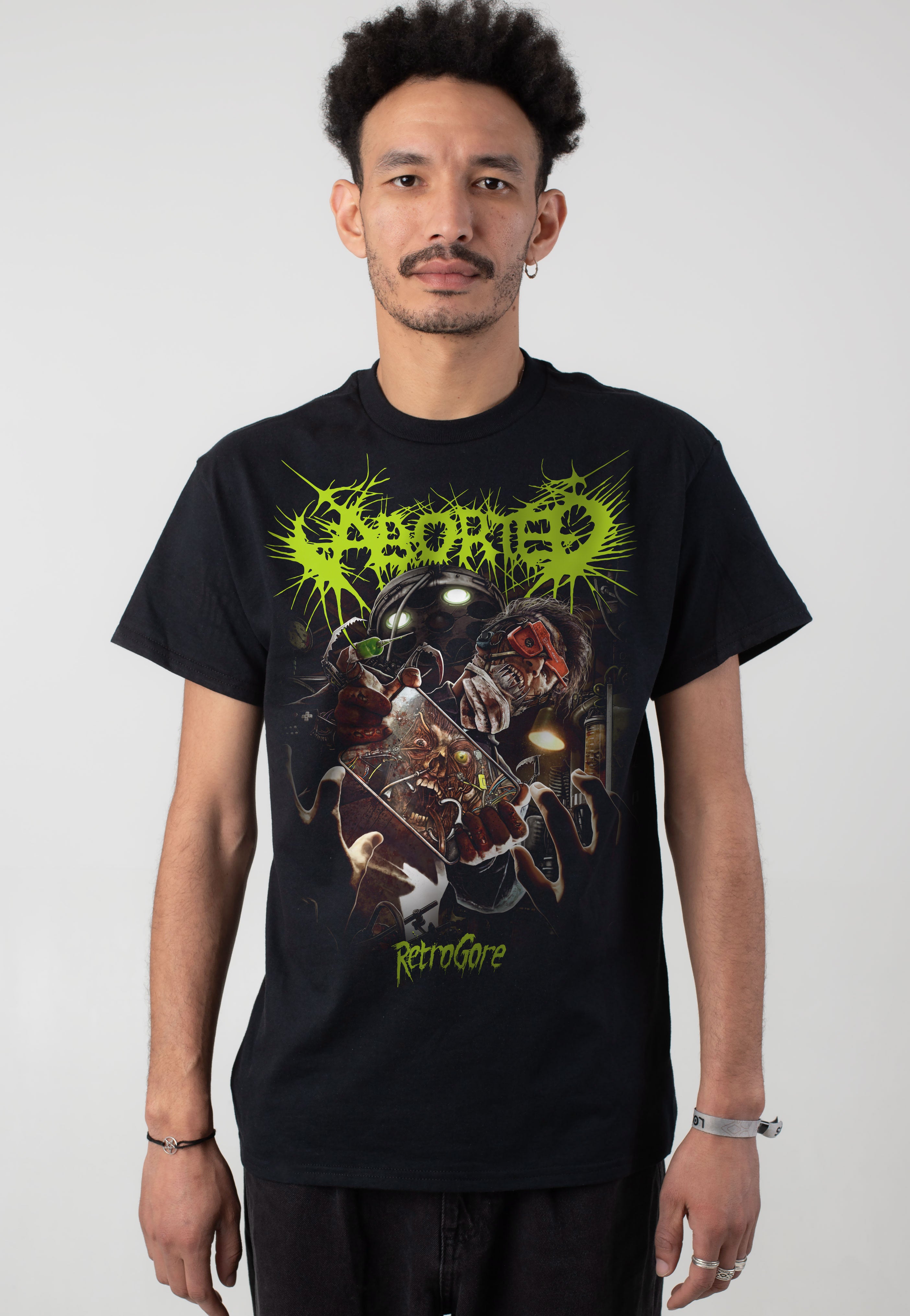 Aborted - RetroGore 2025 - T-Shirt | Men-Image