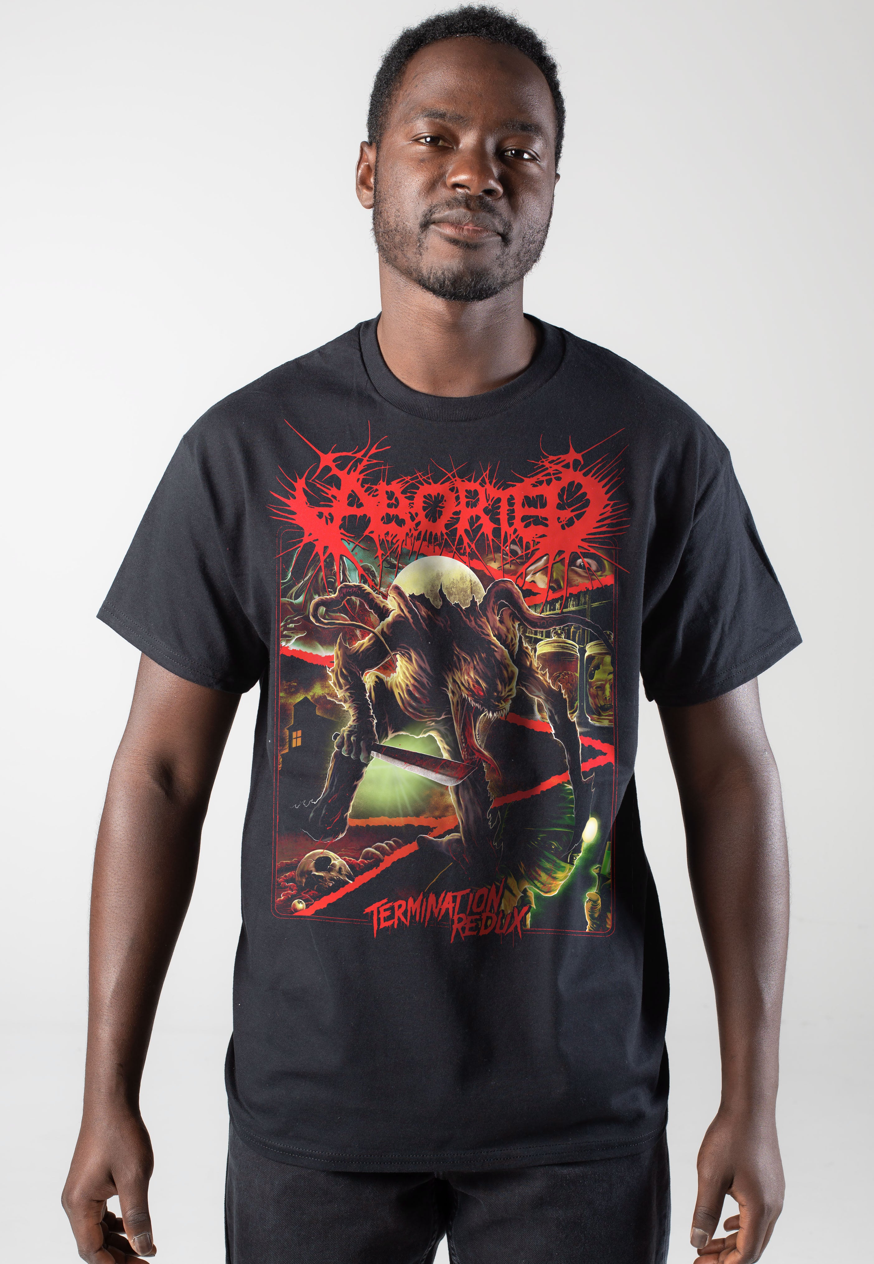 Aborted - Termination Redux 2025 - T-Shirt | Neutral-Image