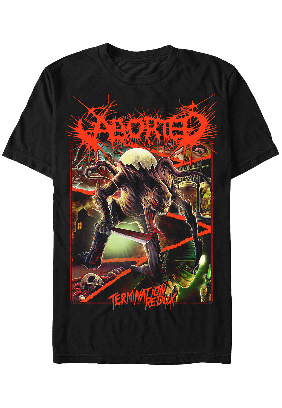 Aborted - Termination Redux 2025 - T-Shirt | Neutral-Image