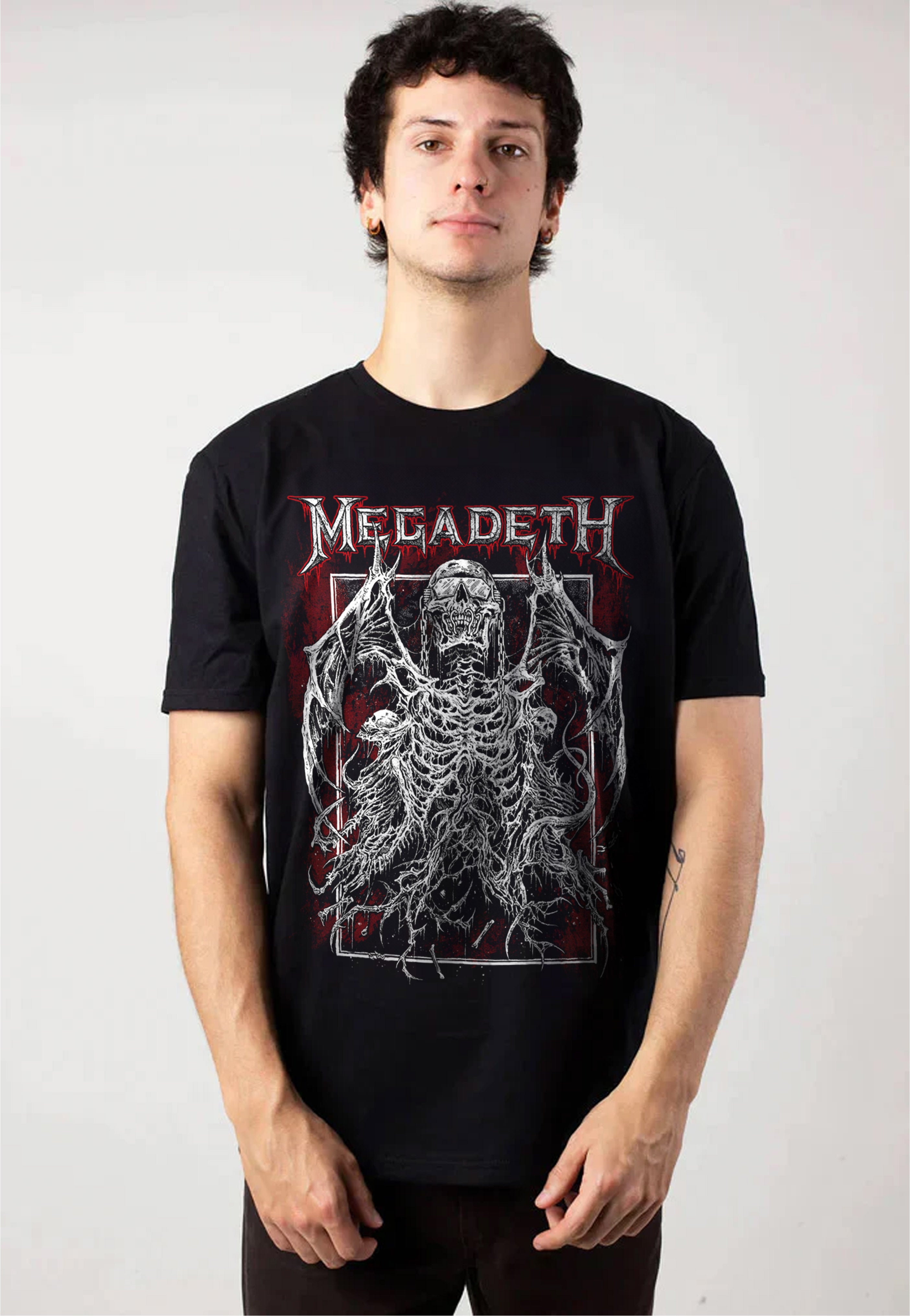 Megadeth - Vic Rising Red - T-Shirt | Men-Image