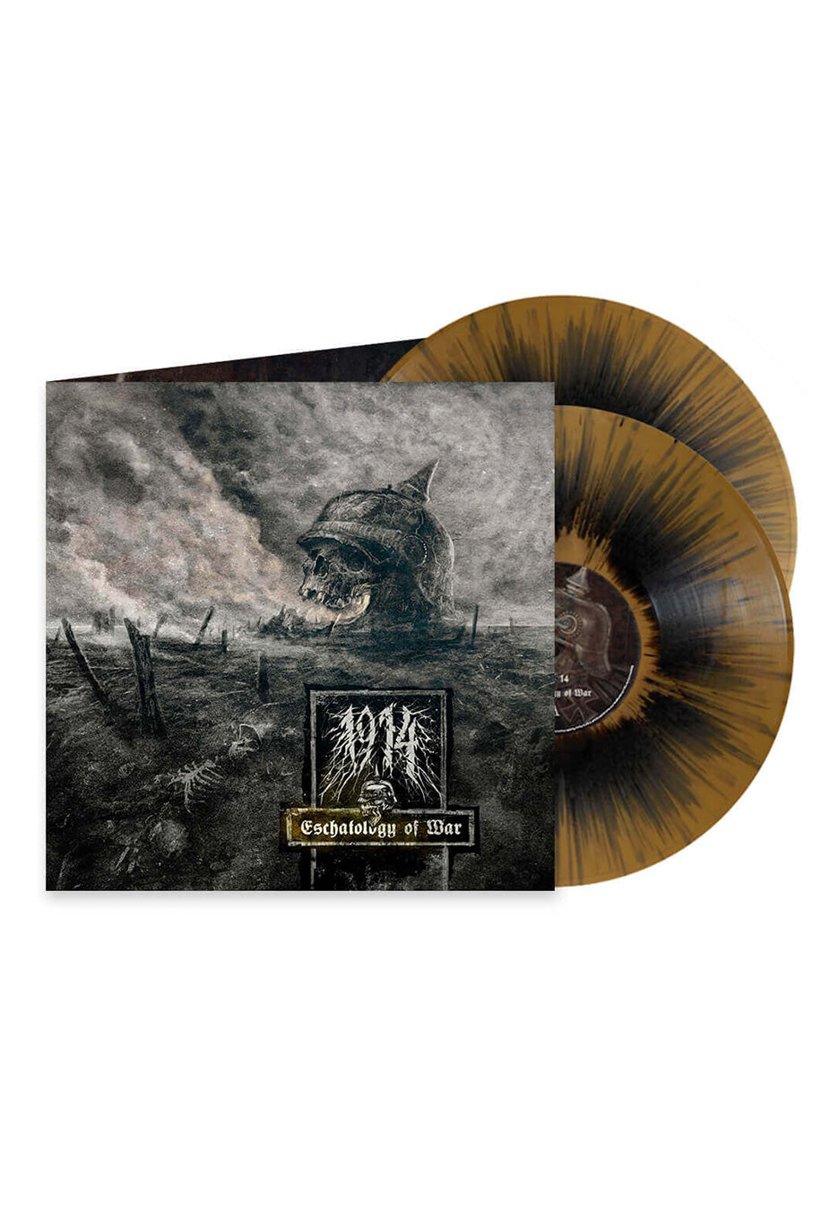1914 - Eschatology Of War Ltd. Gold w/ Black - Splattered 2 Vinyl | Neutral-Image
