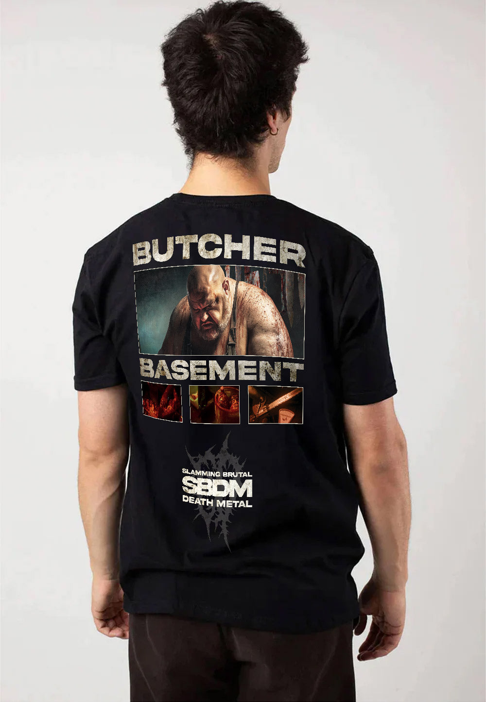 Extermination Dismemberment - Butcher Basement - T-Shirt | Men-Image