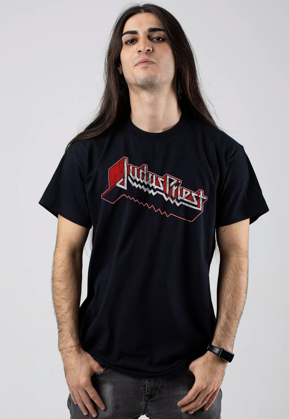 Judas Priest - Corroded Pop Logo - T-Shirt | Men-Image