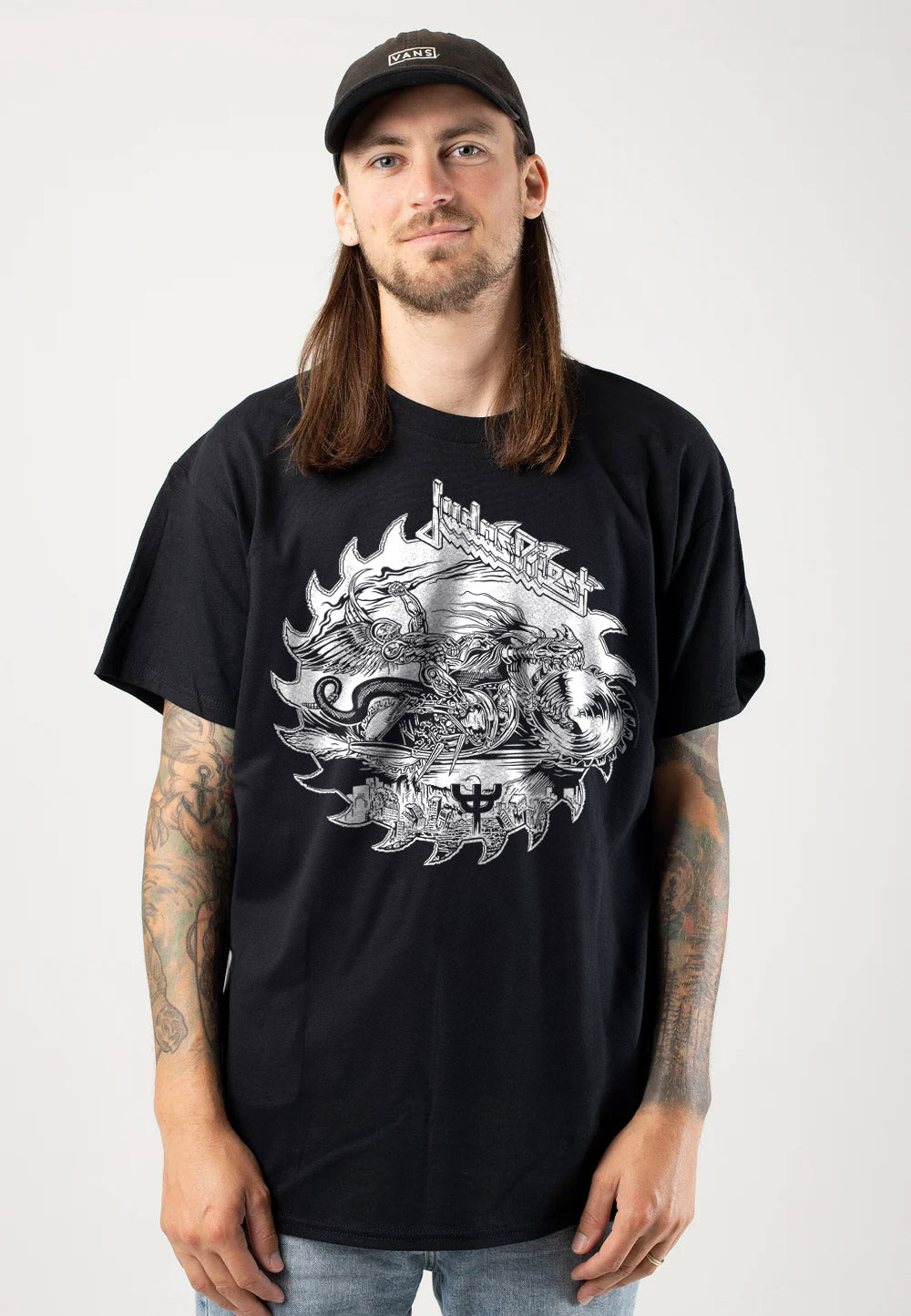 Judas Priest - Painkiller Hand Drawn - T-Shirt | Men-Image