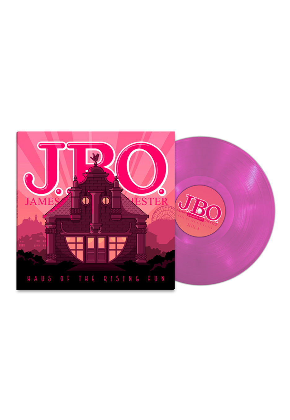 J.B.O. - Haus Of The Rising Fun Ltd. Transparent Pink - Colored Vinyl | Neutral-Image