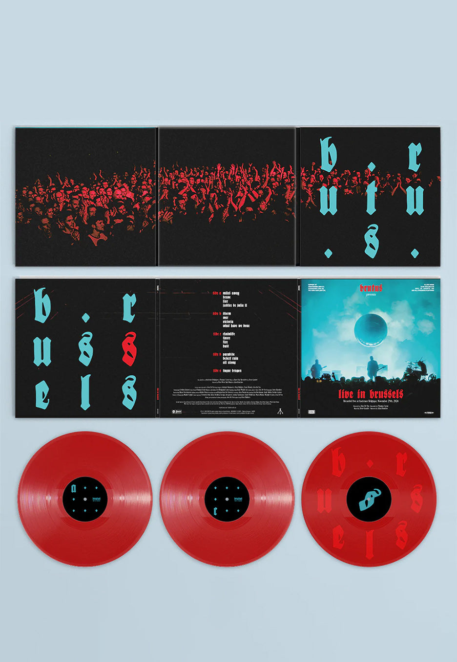 Brutus - Live In Brussels Ltd. Red - 3 Vinyl | Neutral-Image