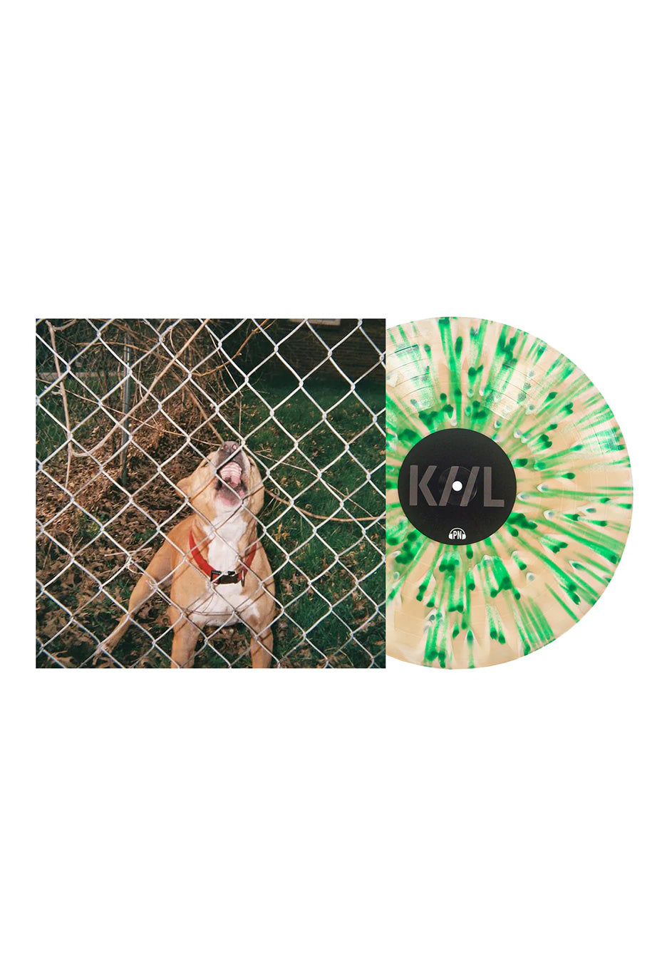 Knocked Loose - Pop Culture Ltd. Beer/Bone w/ Evergreen - Splattered Vinyl | Neutral-Image