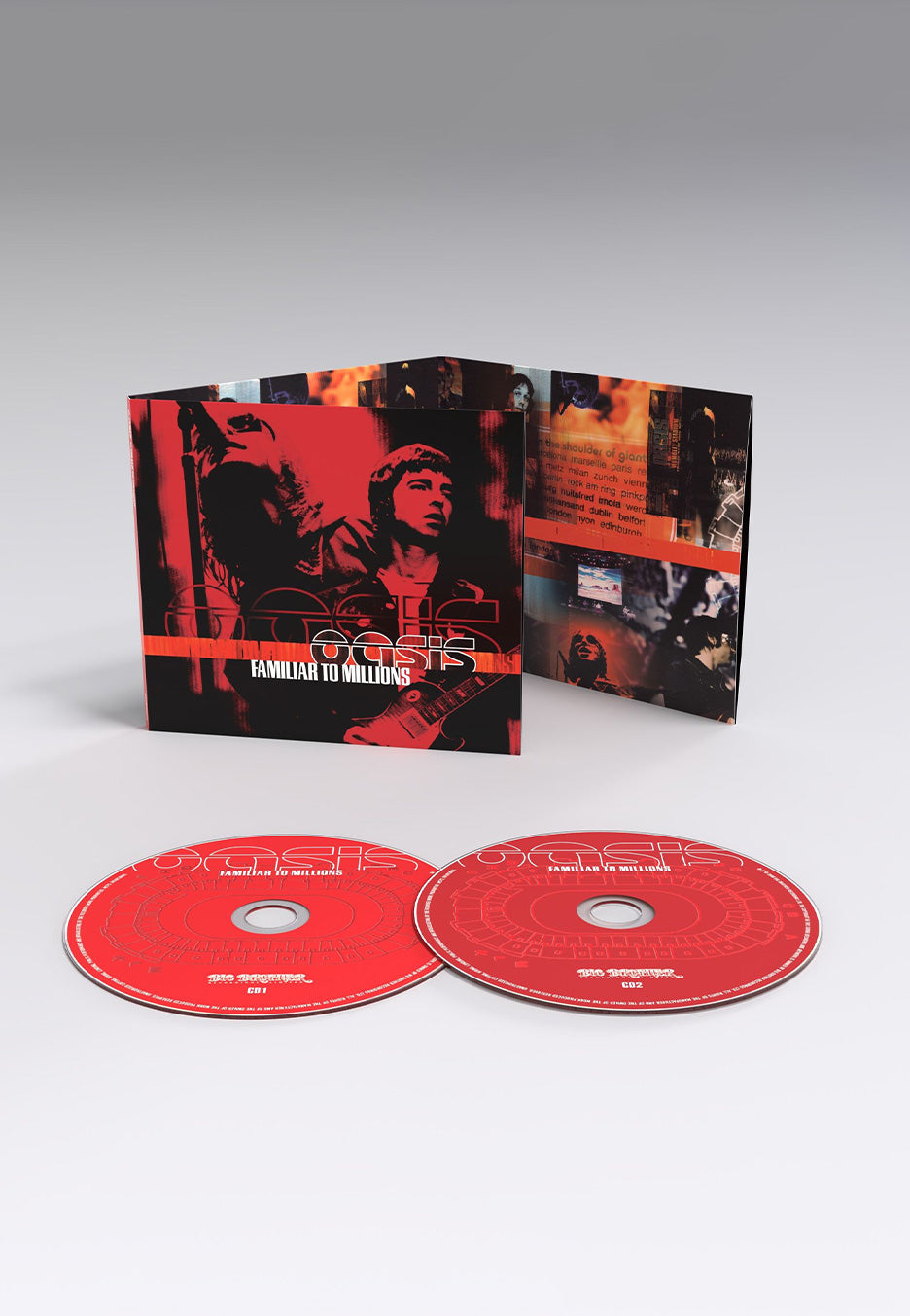 Oasis - Familiar To Millions (25th Anniversary) - Digipak 2 CD | Neutral-Image