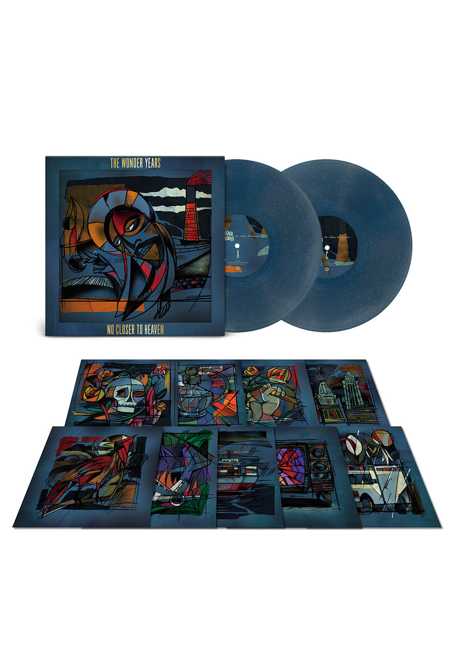 The Wonder Years - No Closer To Heaven (10th Anniv. Ed.) The Bluest Things On Earth Variant - LP Box | Neutral-Image