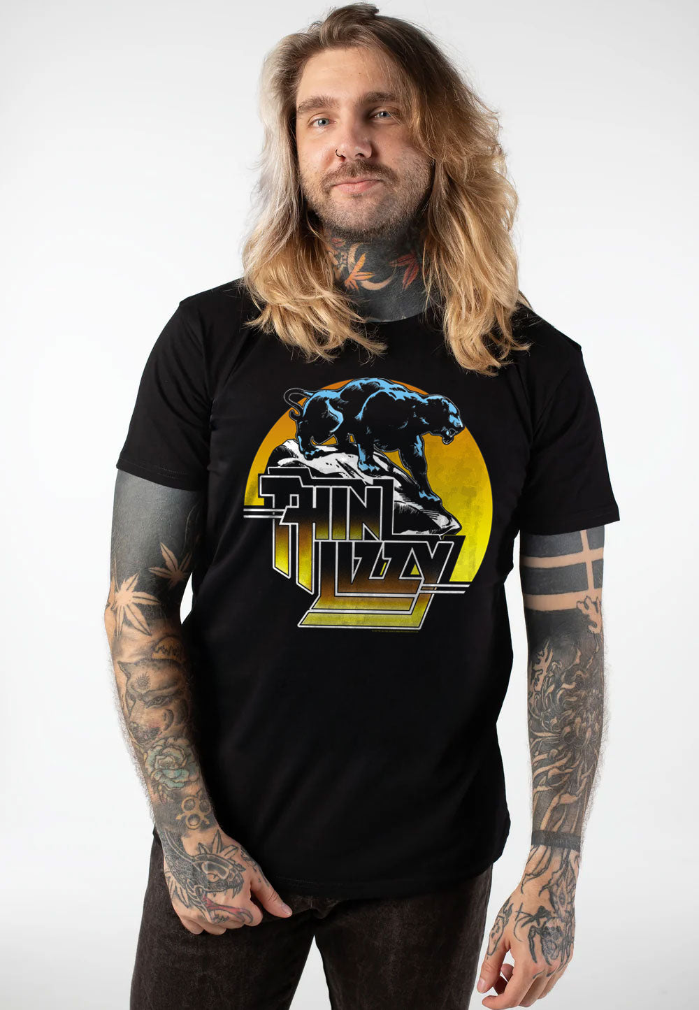 Thin Lizzy - Nightlife Panther - T-Shirt | Men-Image
