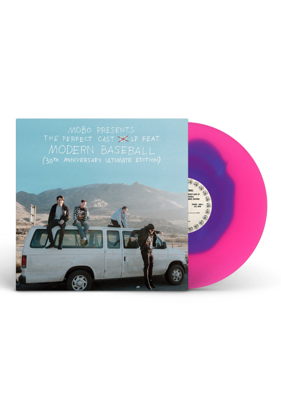 Modern Baseball - Mobo Presents: The Perfect Cast (30th Anniversary) Ltd. Pink/Blue - Colored Vinyl | Neutral-Image