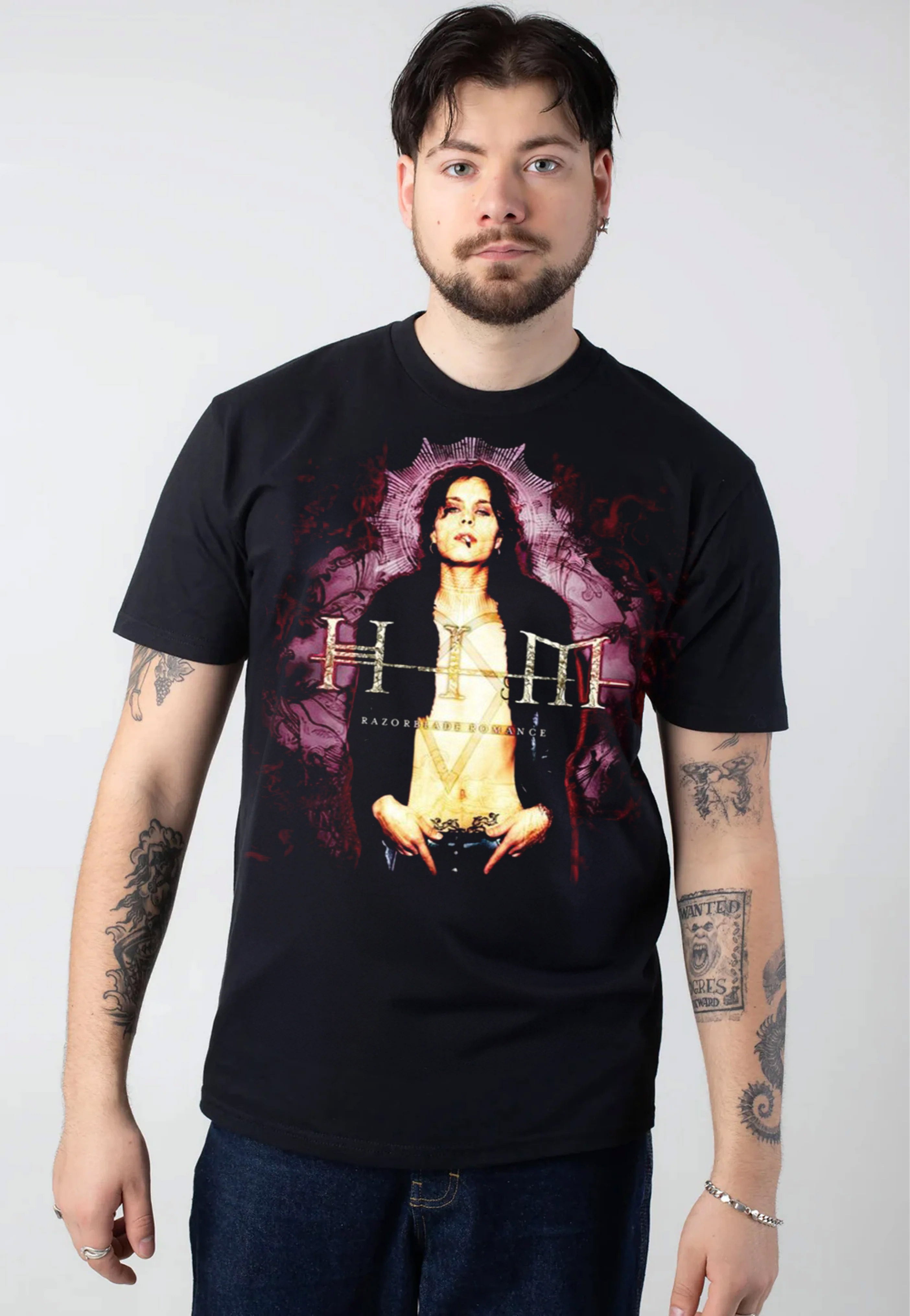 HIM - Razorblade Romance Classic Album - T-Shirt | Men-Image