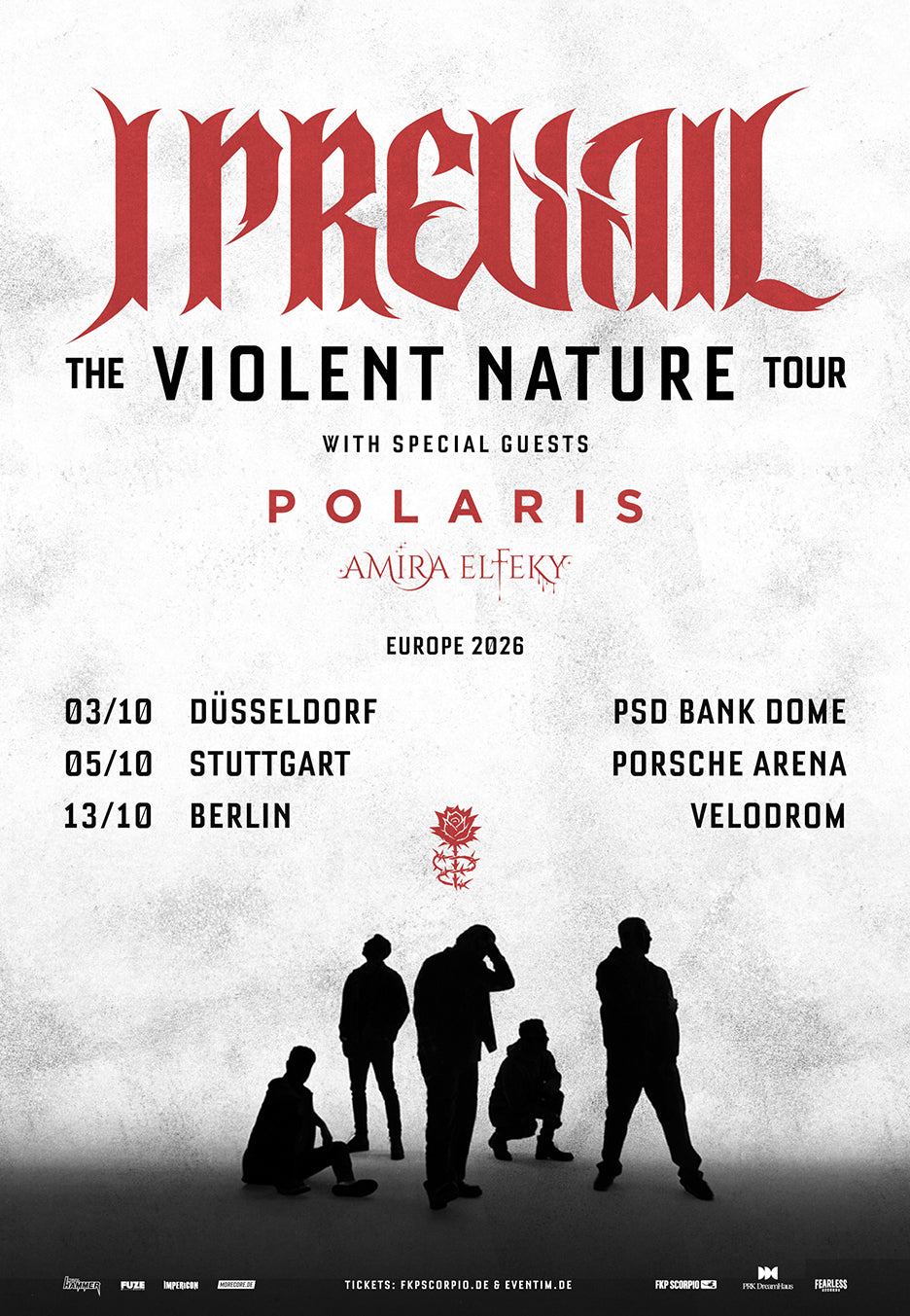 I Prevail - 13.10.2026 Berlin - Ticket | Neutral-Image