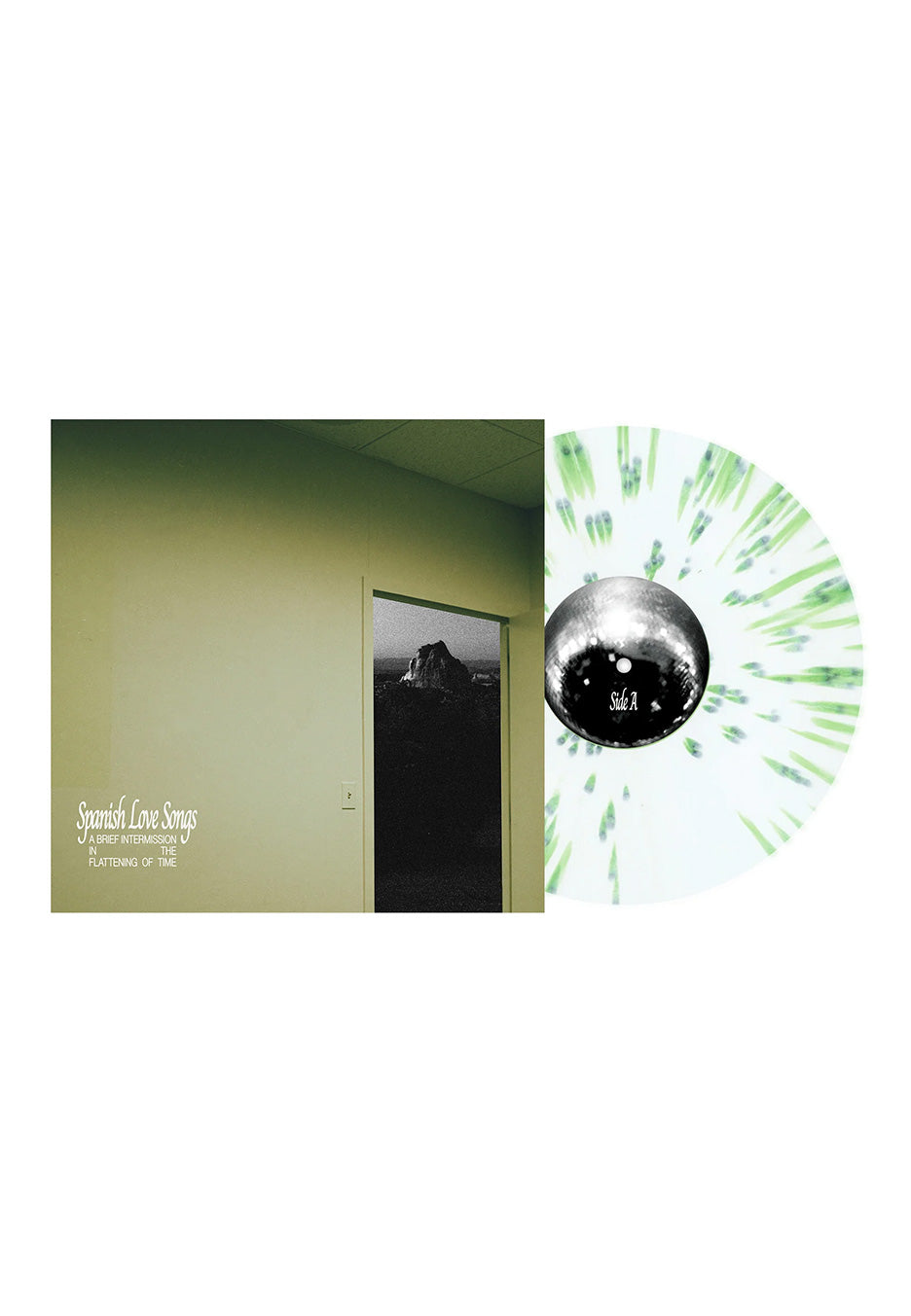 Spanish Love Songs - A Brief Intermission In The Flattening Of Time Ltd. White w/ Green - Splattered Vinyl | Neutral-Image