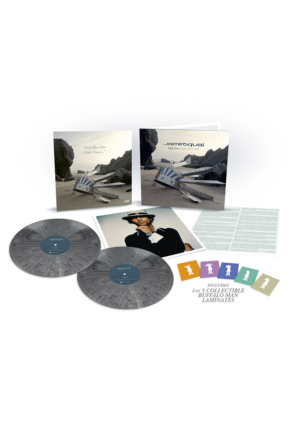 Jamiroquai - High Times (Tour Edition) Ltd. Steel - Marbled 2 Vinyl | Neutral-Image