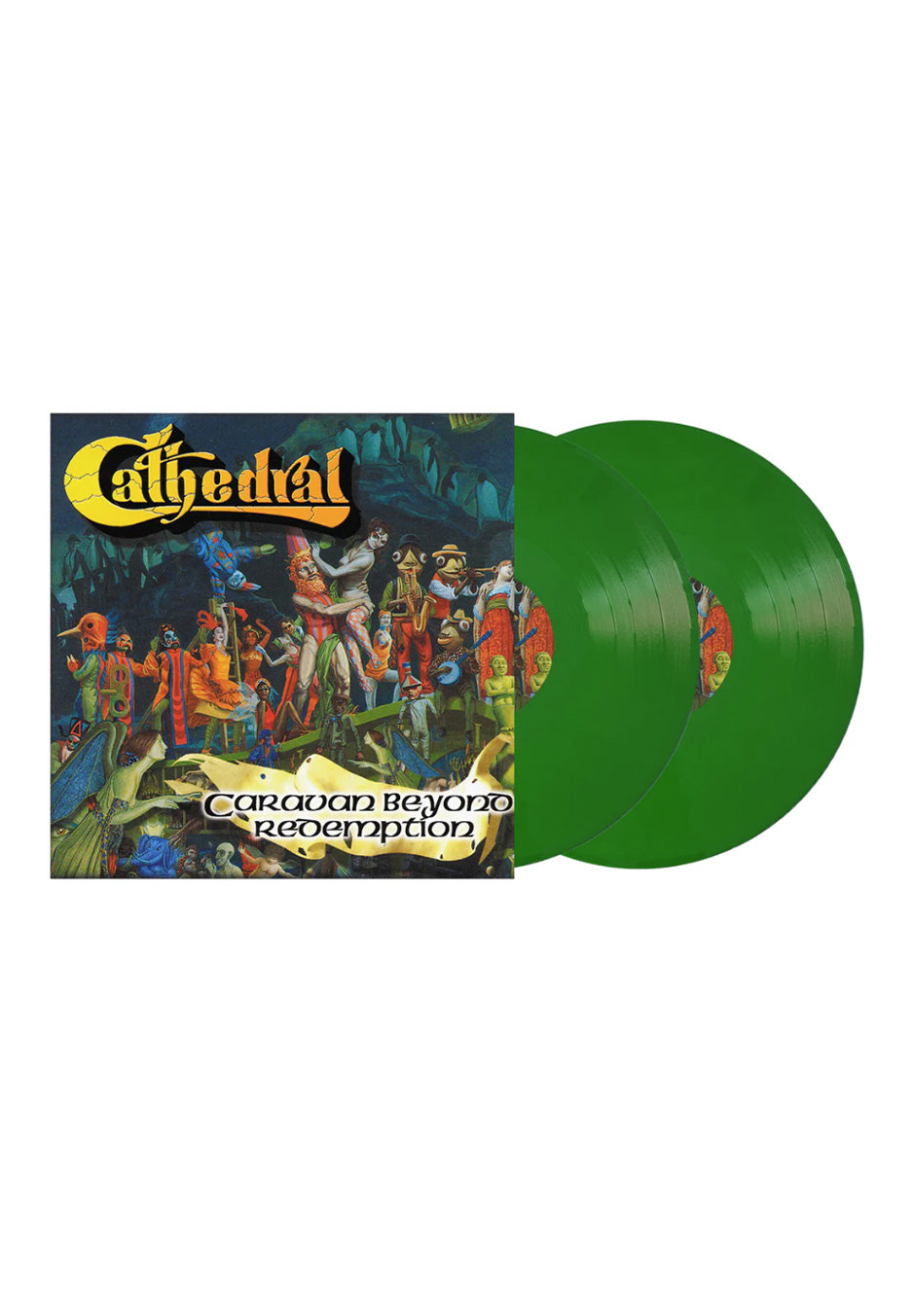 Cathedral - Caravan Beyond Redemption Ltd. Green - Colored 2 Vinyl | Neutral-Image