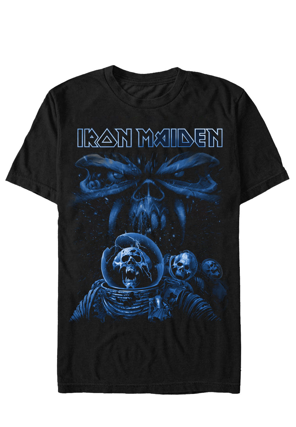 Iron Maiden t-shirt, Final Frontier Blue Album Spaceman, men´s
