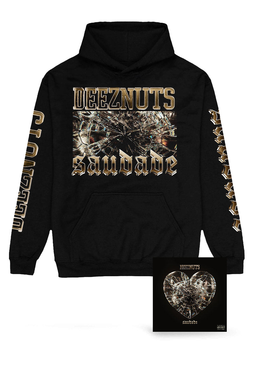 Deez Nuts - Saudade - CD + Saudade - Hoodie