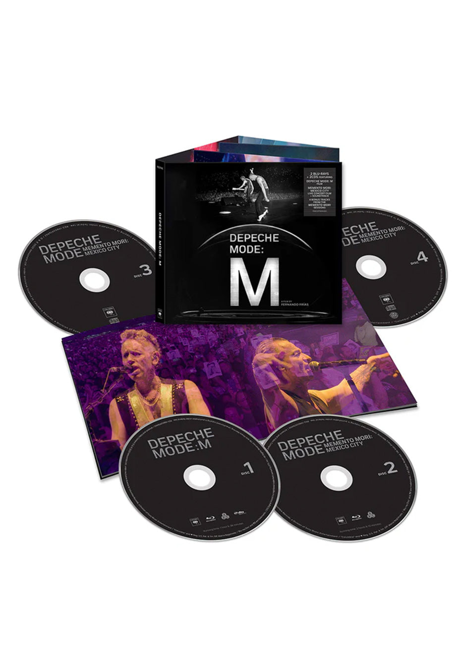 Depeche Mode - Memento Mori: Mexico City - Digipak 2 CD + 2 Blu Ray | Neutral-Image