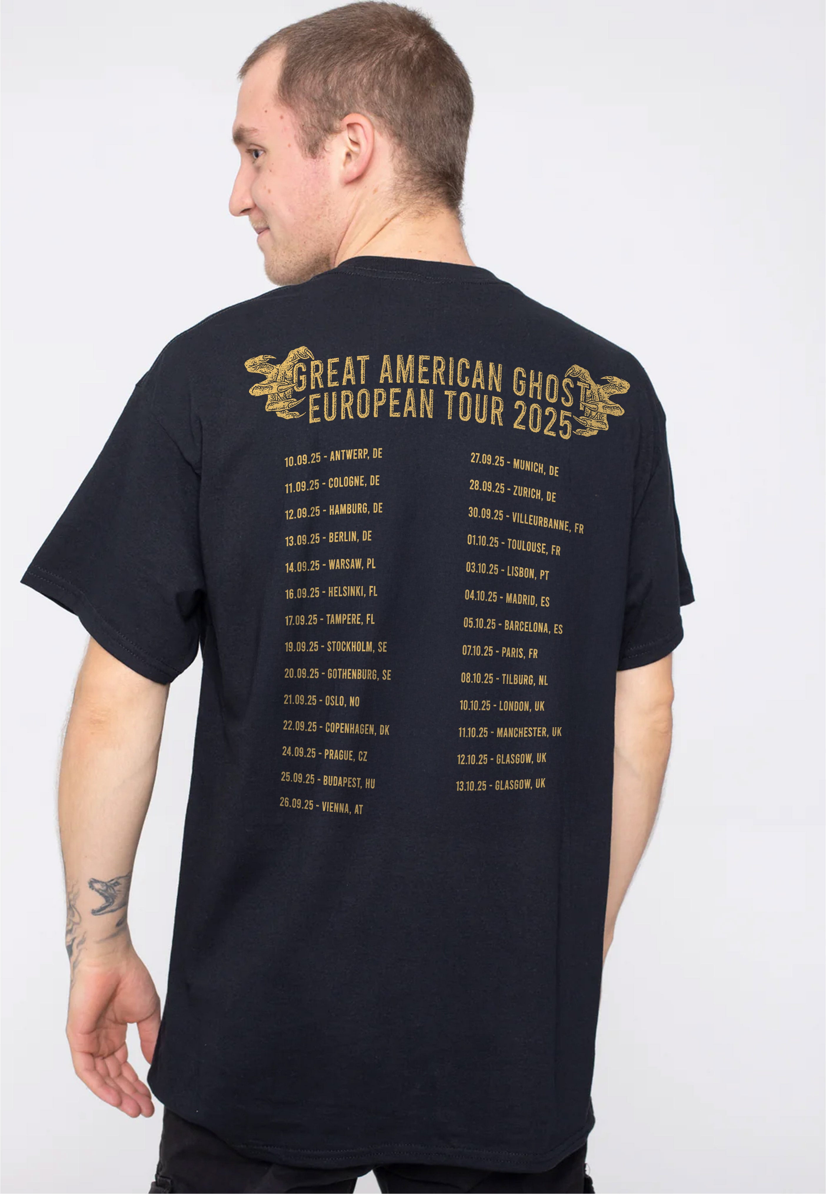 Great American Ghost - Zenith Tour 2025 - T-Shirt | Men-Image