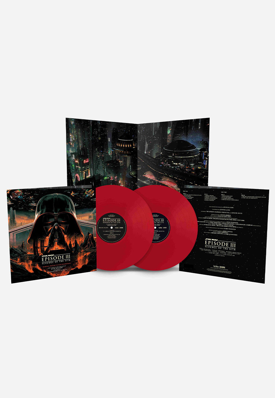 Star Wars - Revenge Of The Sith OST (John Williams) Ltd. Red - Colored 2 Vinyl | Neutral-Image