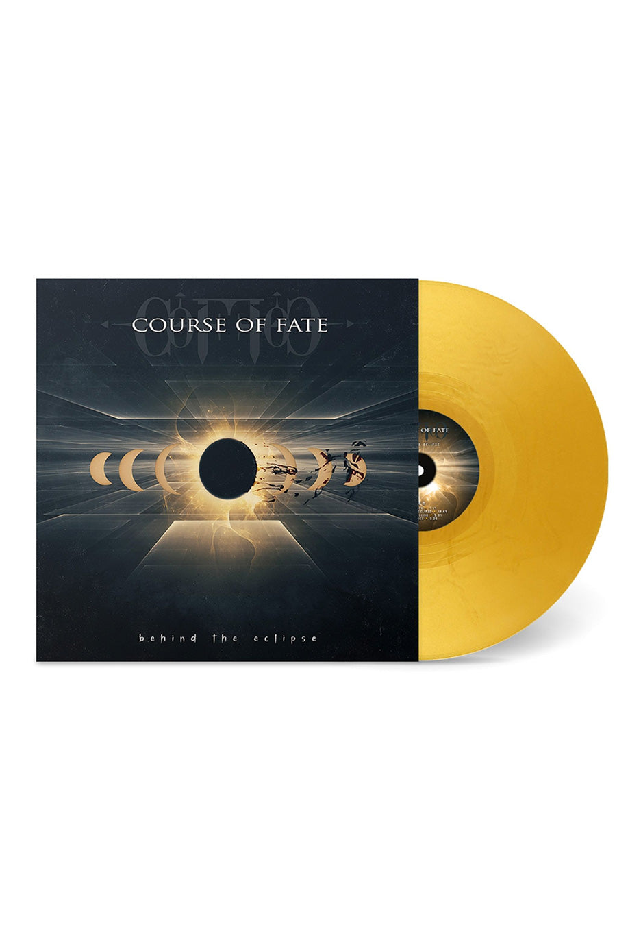Course Of Fate - Behind The Eclipse Ltd. Sun Gold - Colored Vinyl | Neutral-Image