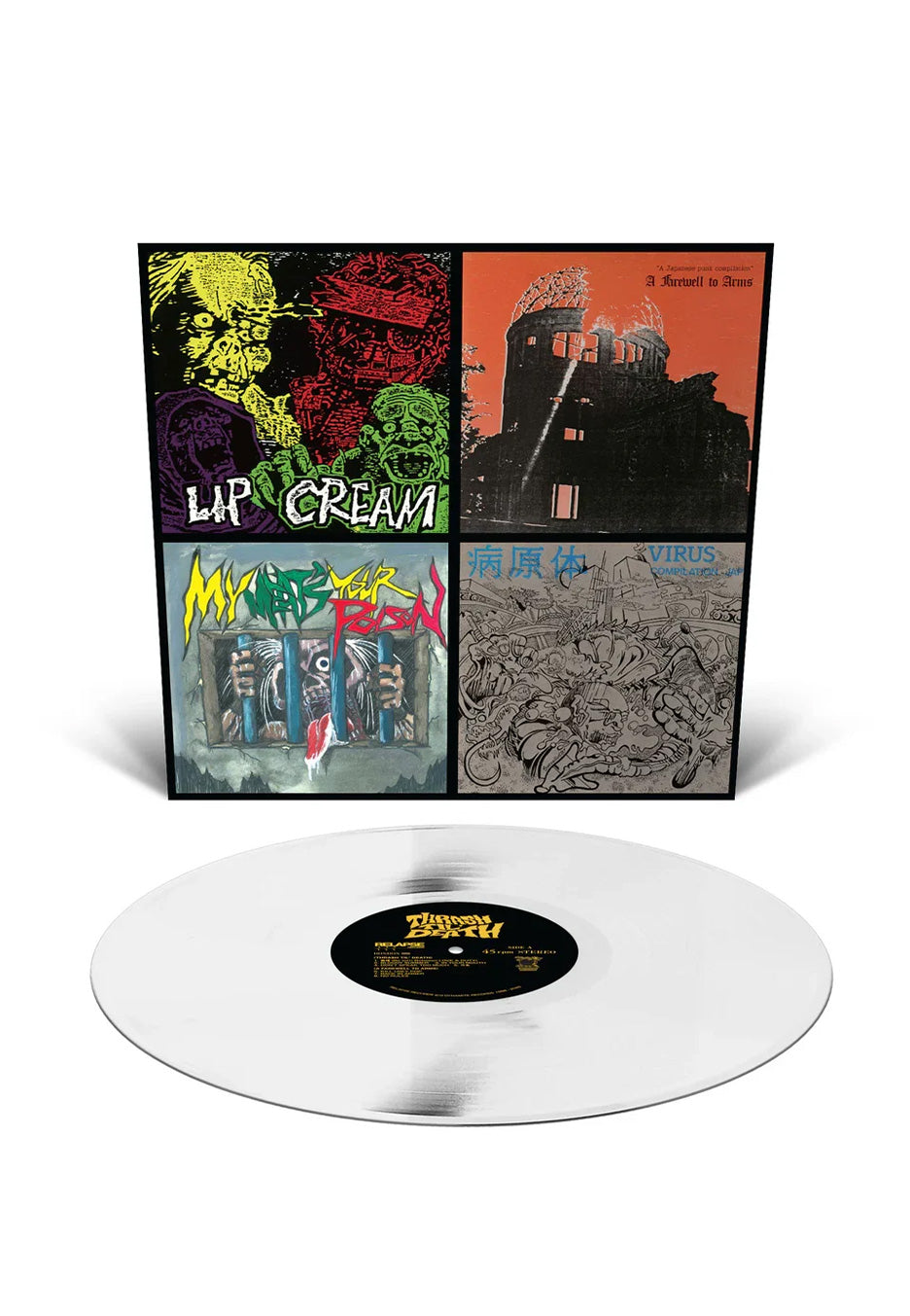 Lip Cream - Thrash Til Death Ltd. Milky Clear - Colored Vinyl | Neutral-Image