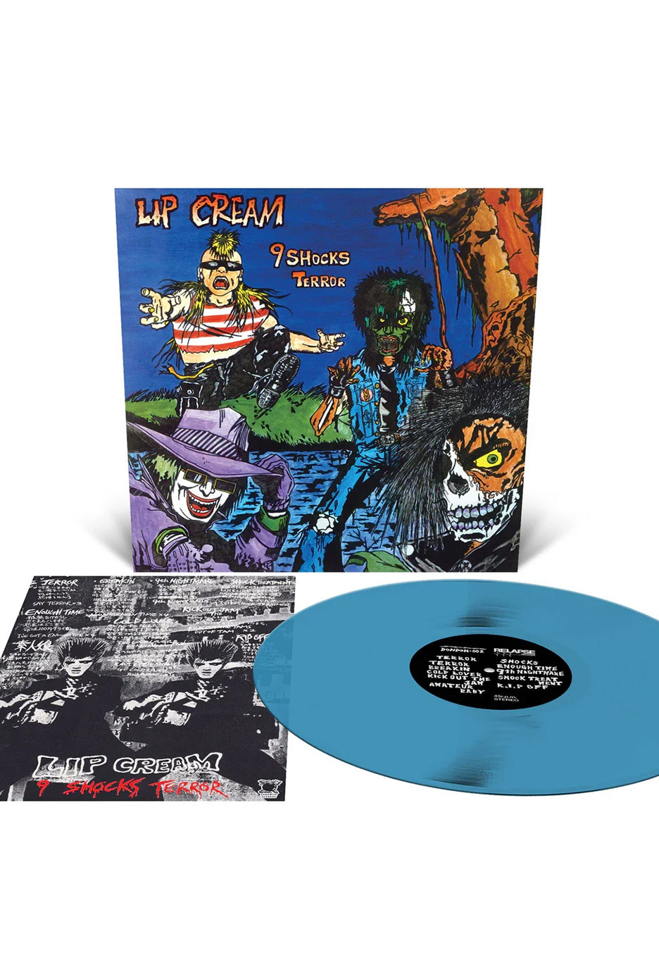 Lip Cream - 9 Shocks Terror Ltd. Royal Blue - Colored Vinyl | Neutral-Image