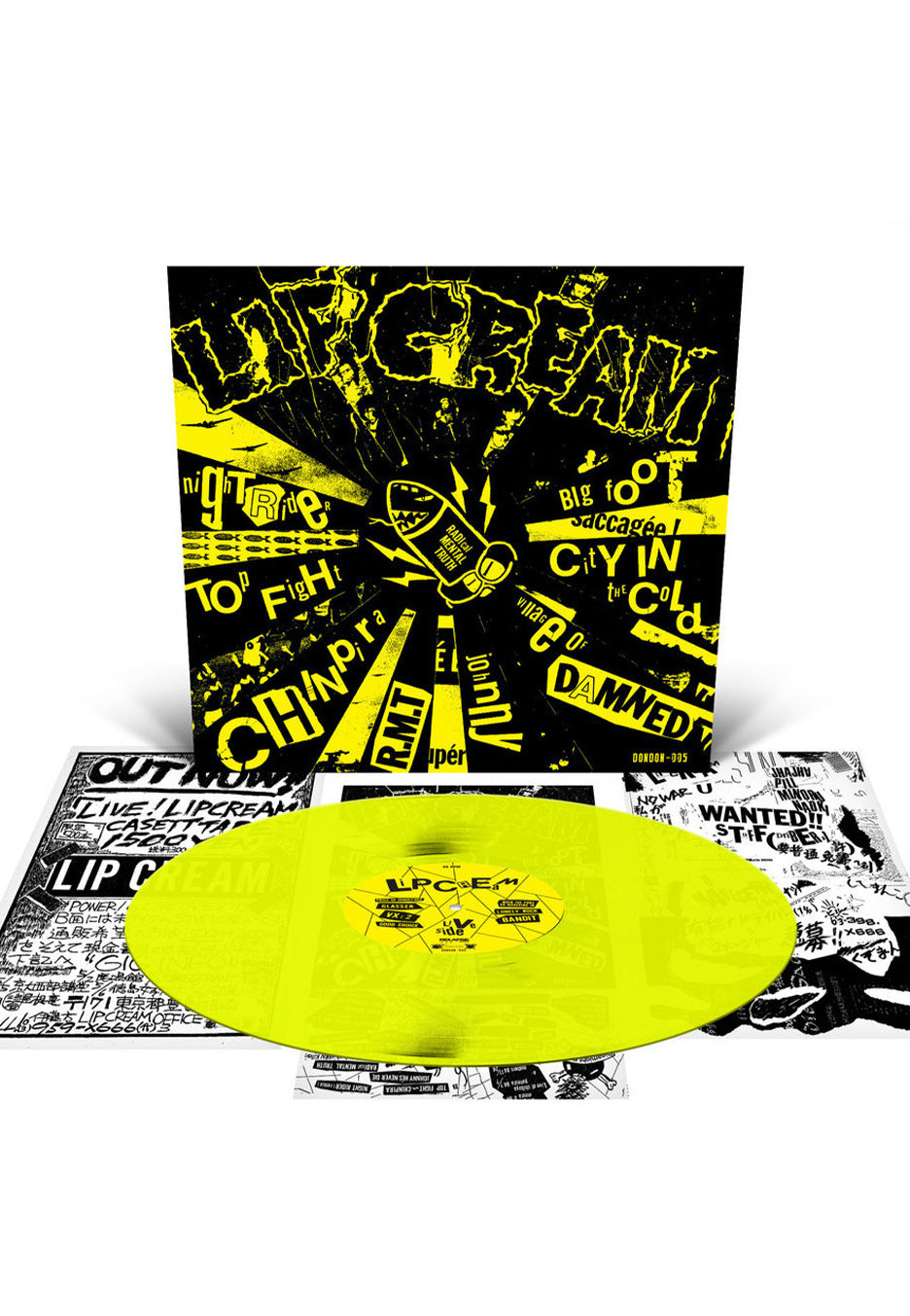 Lip Cream - Big Foot Cassette Ltd. Highlighter Yellow - Colored Vinyl | Neutral-Image