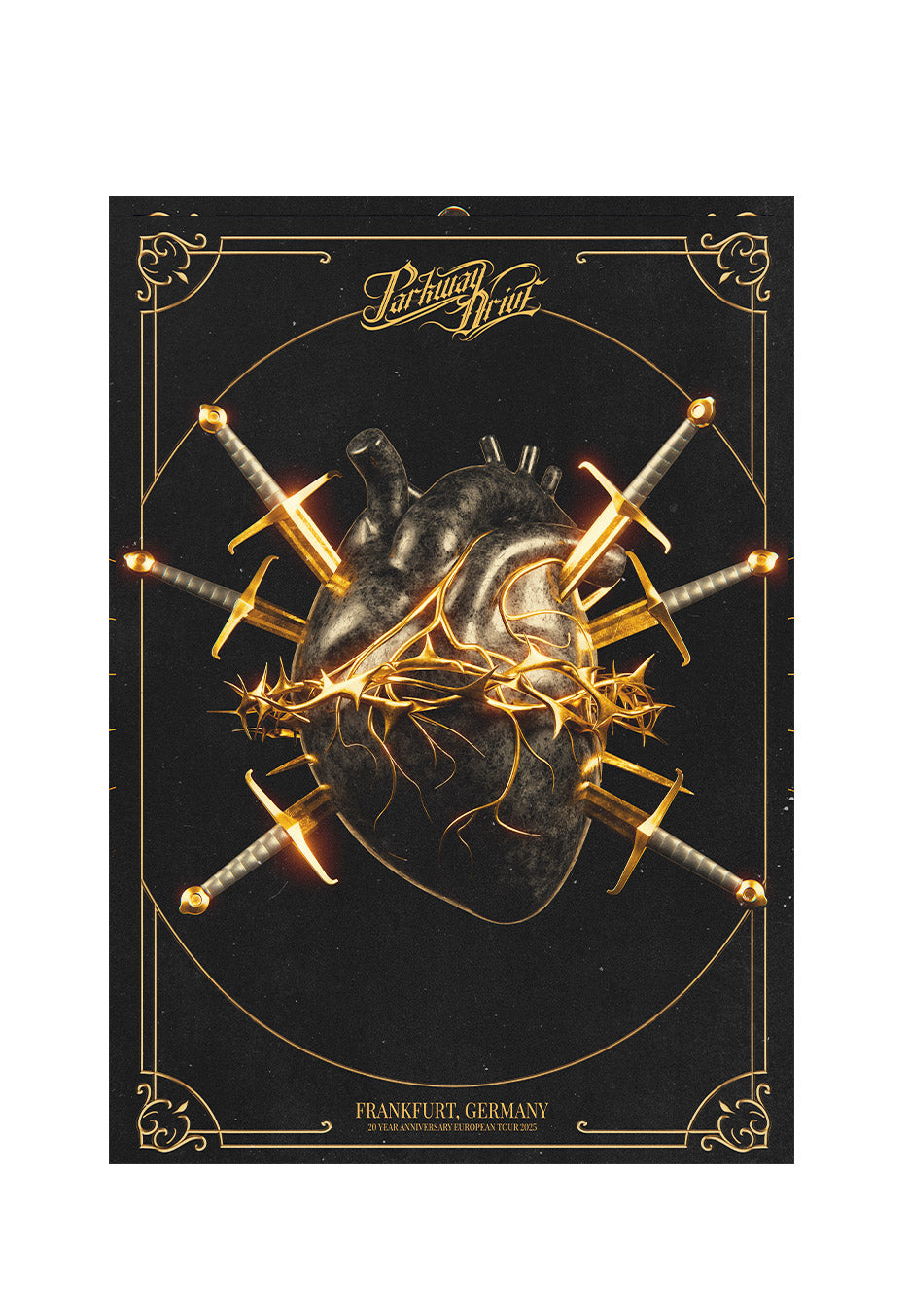 Parkway Drive - Frankfurt Pop Up 2025 - Poster | Neutral-Image