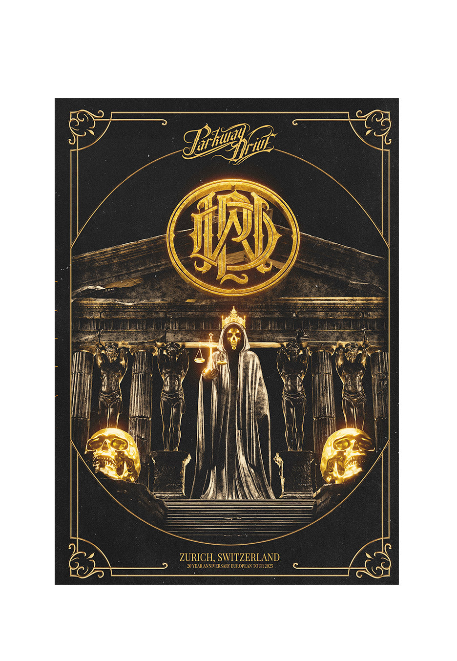 Parkway Drive - Zurich Pop Up 2025 - Poster | Neutral-Image