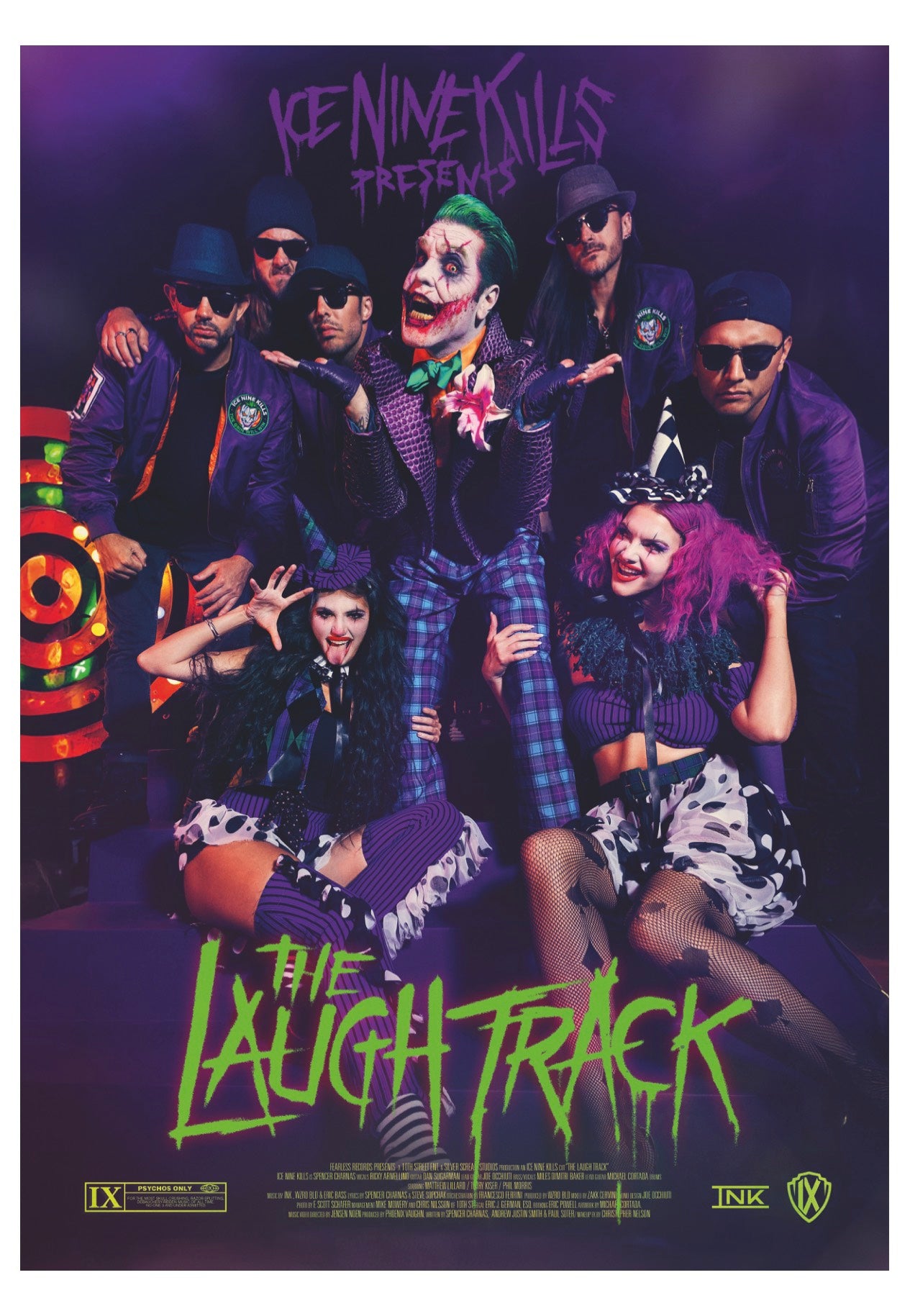 Ice Nine Kills - Pop Up Stores 2025 Laugh Track - Poster | Neutral-Image