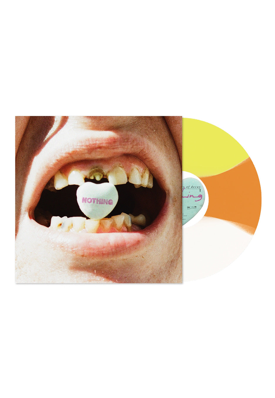 Nothing - A Short History Of Decay Ltd. Indie Exclusive Candy Corn - Colored Vinyl | Neutral-Image