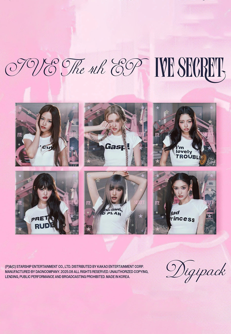 IVE - Ive Secret (Digipak Version) - CD | Neutral-Image