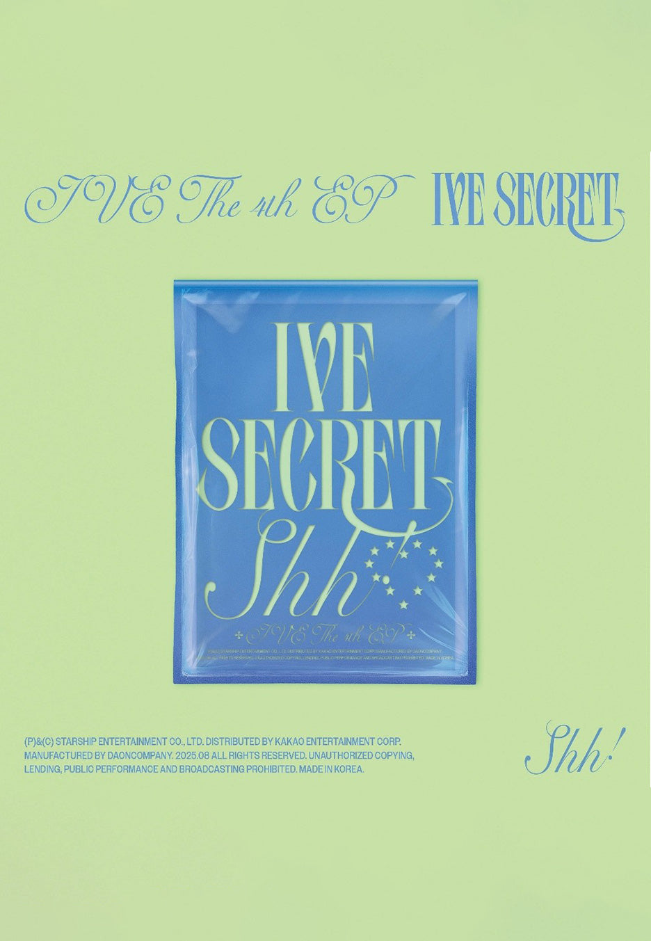 IVE - Ive Secret (Shh Version) - CD | Neutral-Image