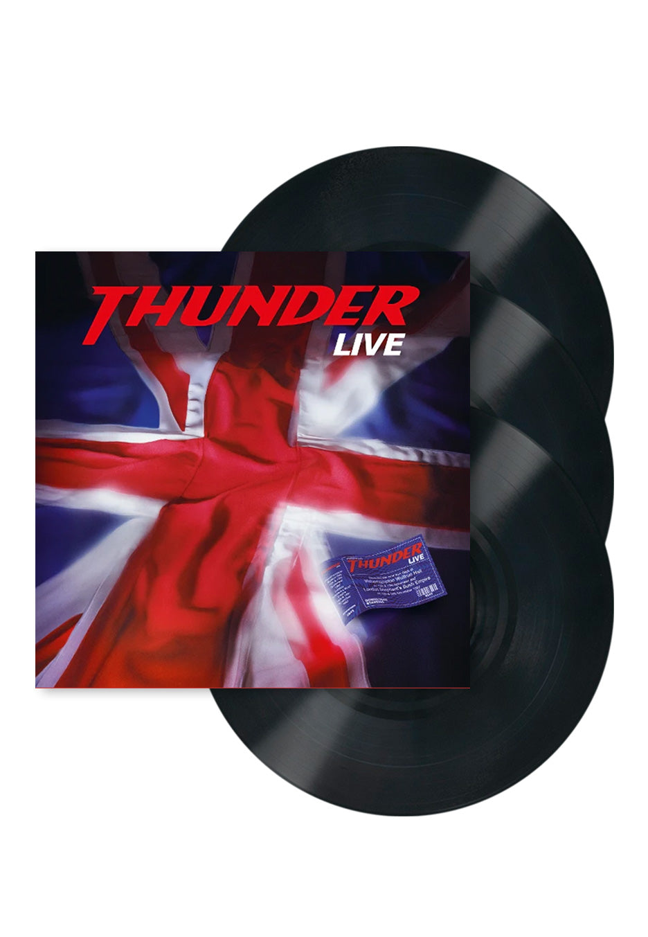 Thunder - Live - 3 Vinyl | Neutral-Image