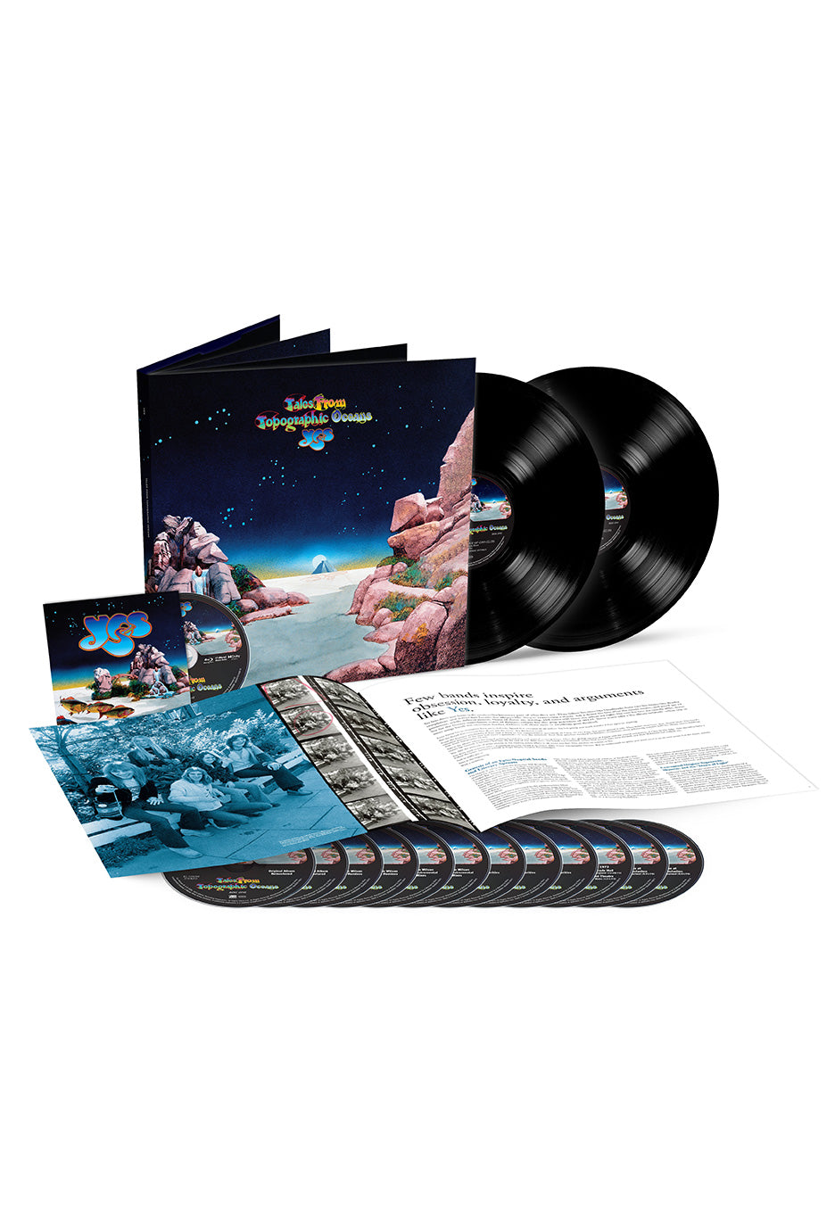 Yes - Tales From Topographic Oceans (Super Deluxe Edition) - 2 Vinyl + 12 CD + Blu Ray Boxset | Neutral-Image
