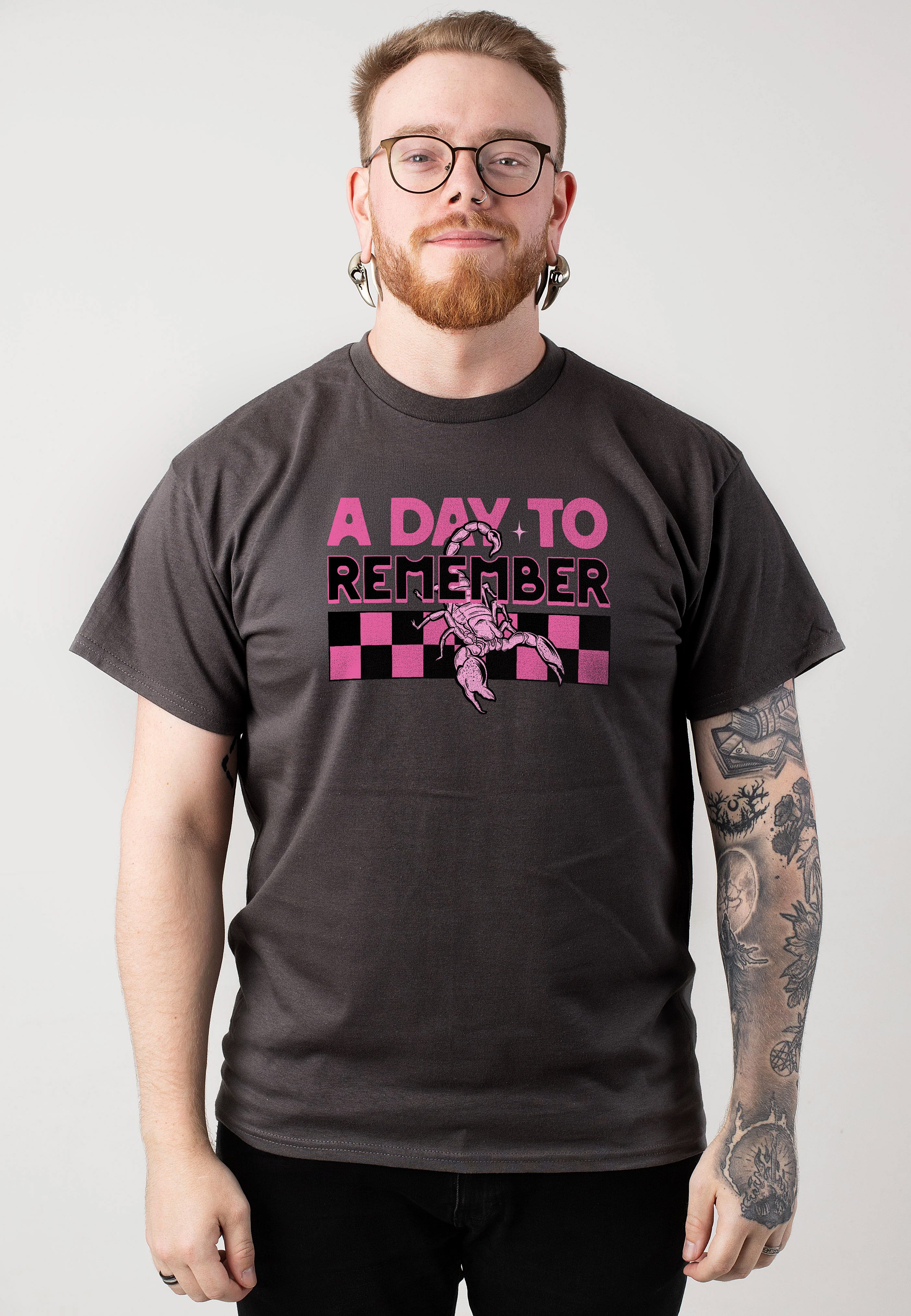 A Day To Remember - Scorpion Charcoal - T-Shirt | Men-Image